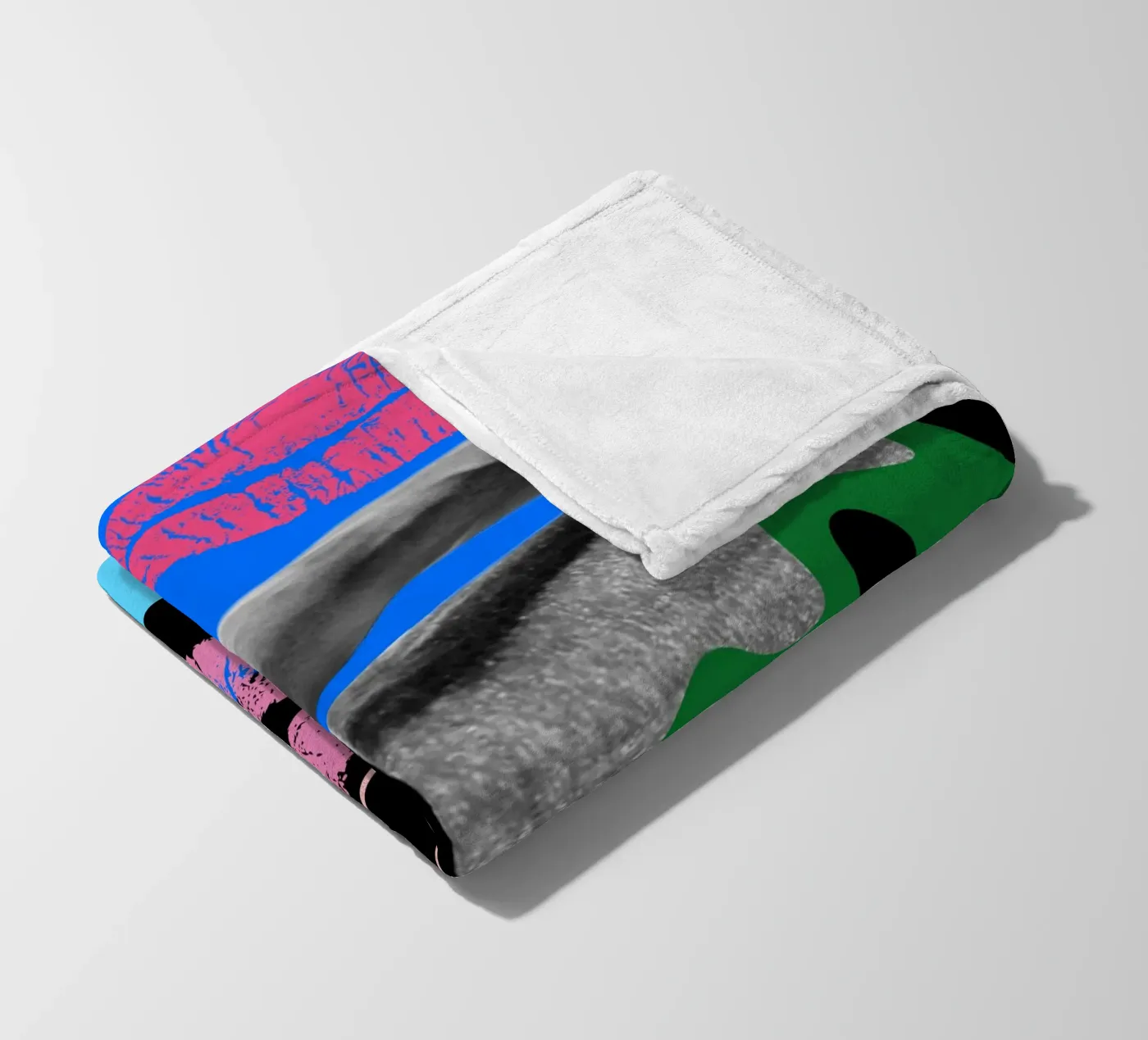 Afro Hand Fleecedecke von Mathudace Créas