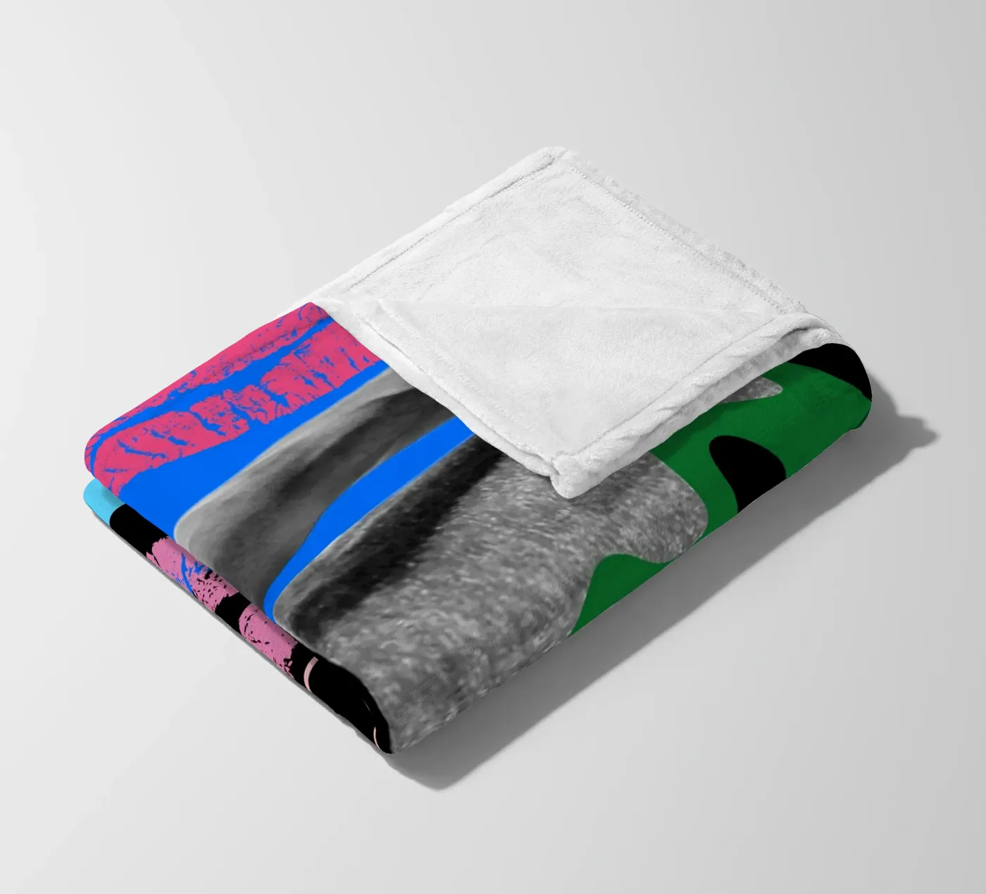 Afro Hand Fleecedecke von Mathudace Créas