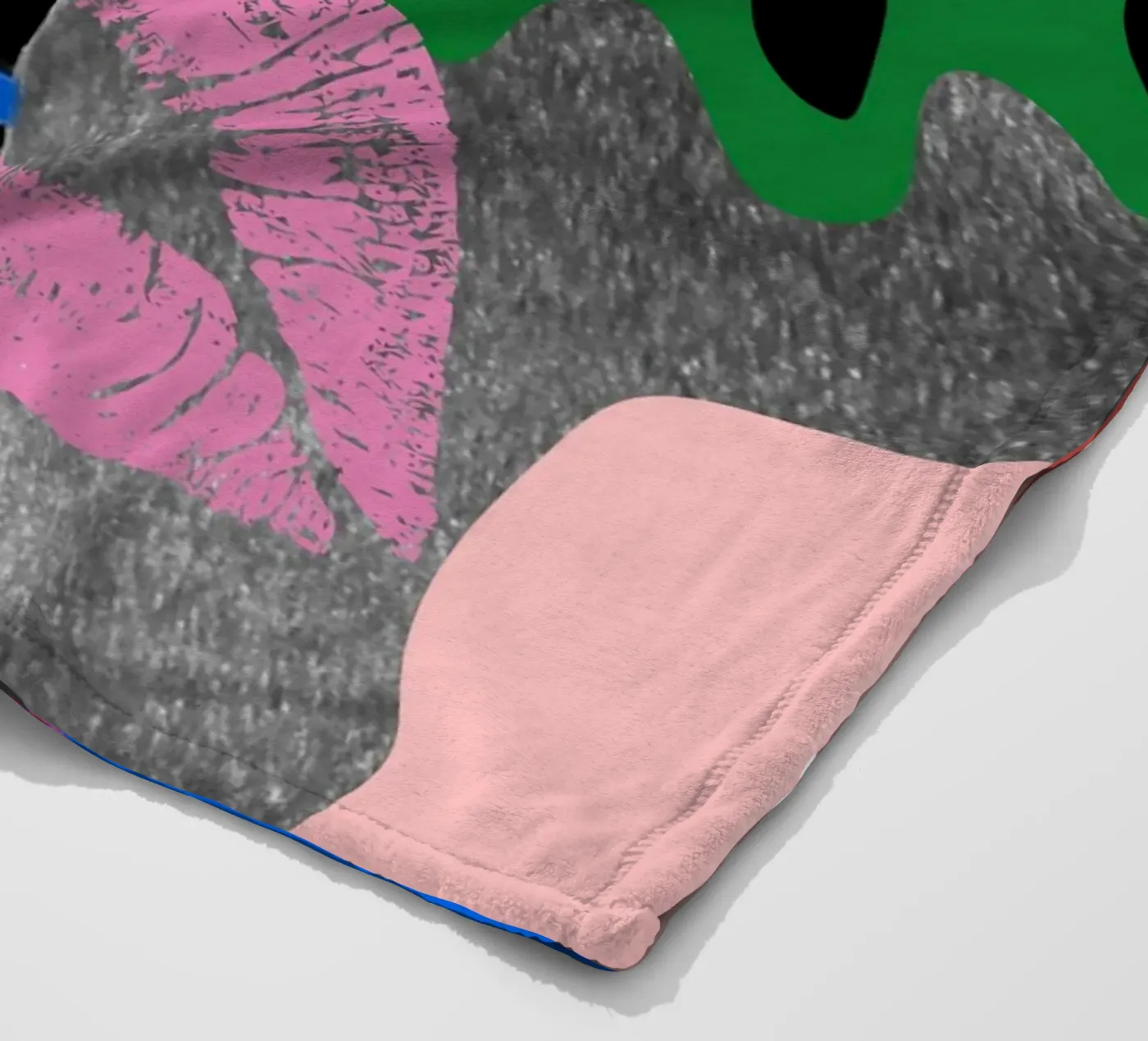 Afro Hand Fleecedecke von Mathudace Créas