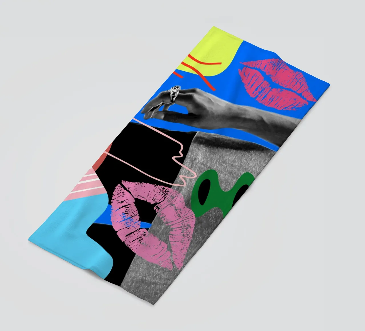 Afro Hand telo mare da Mathudace Créas