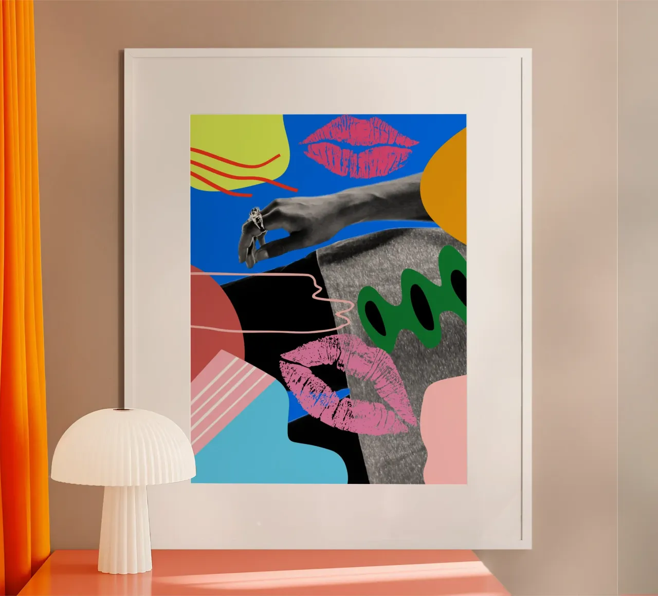 Afro Hand poster da Mathudace Créas