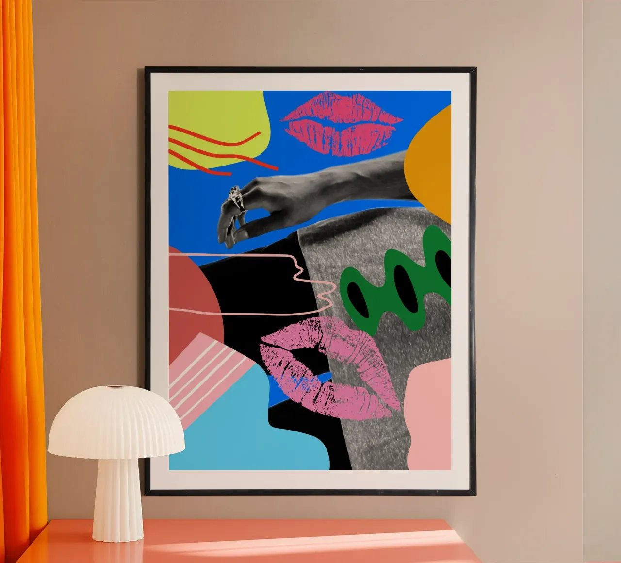 Afro Hand poster da Mathudace Créas