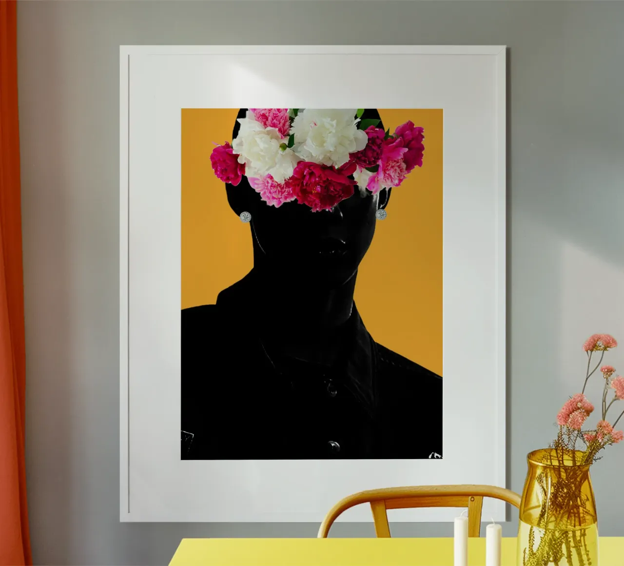 Afro Oshun poster da Mathudace Créas