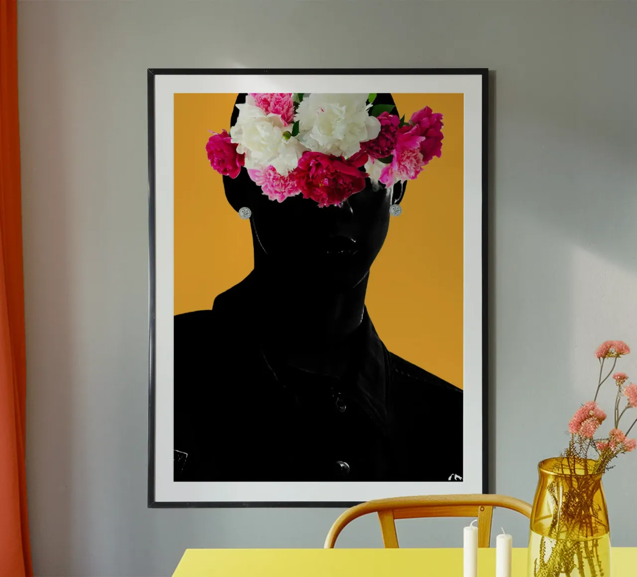 Afro Oshun poster da Mathudace Créas