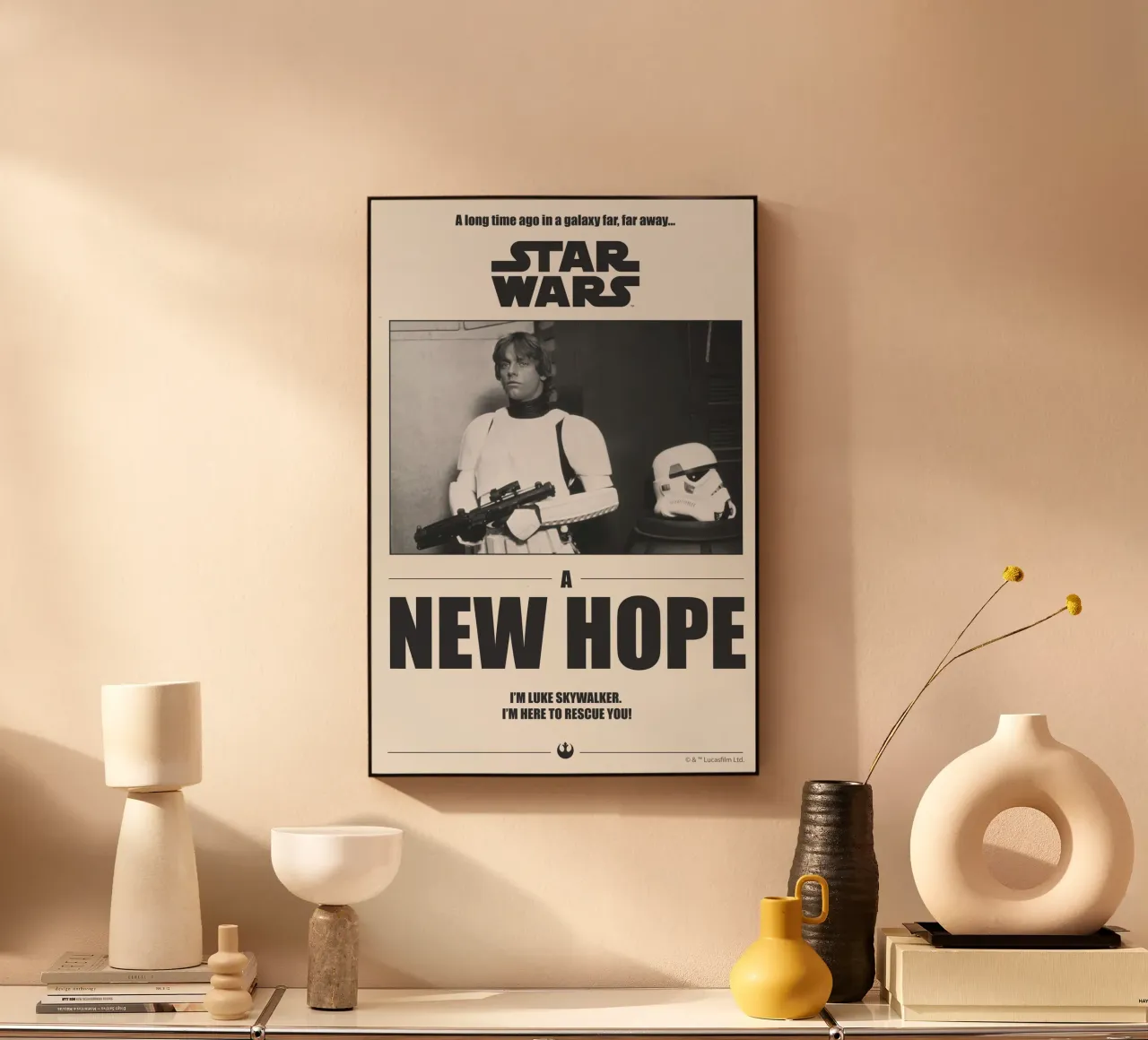 New Hope plexiglass da Star Wars