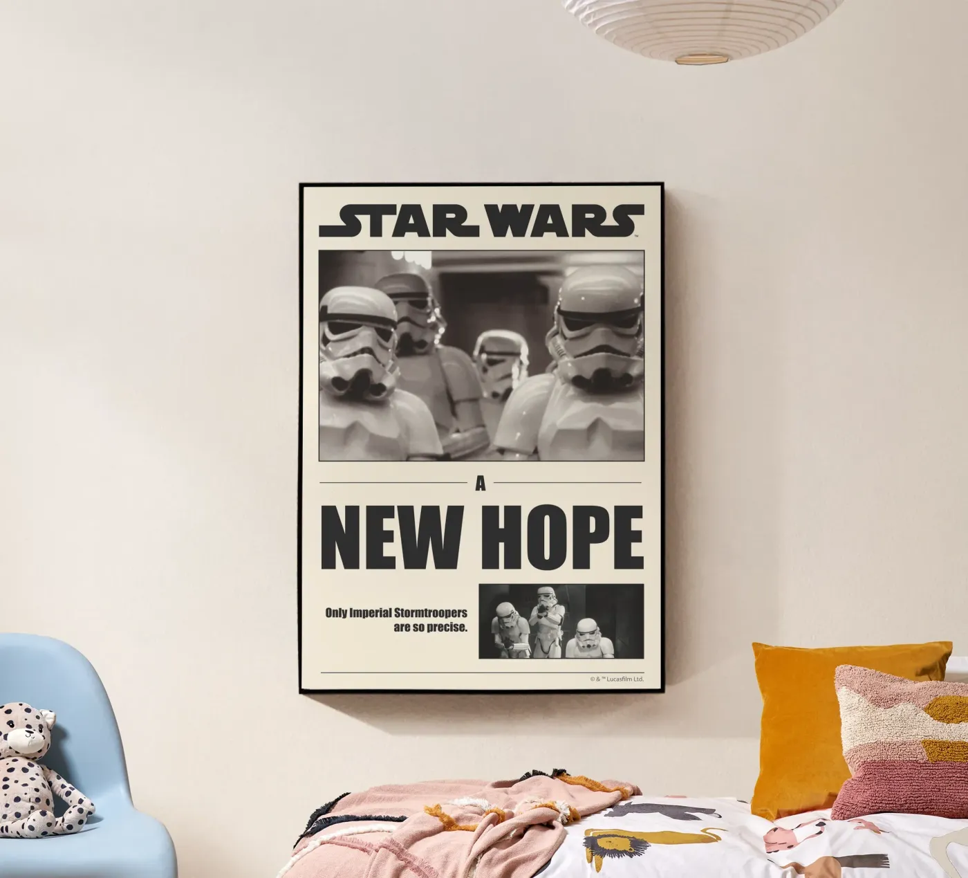 A new hope acryl van Star Wars