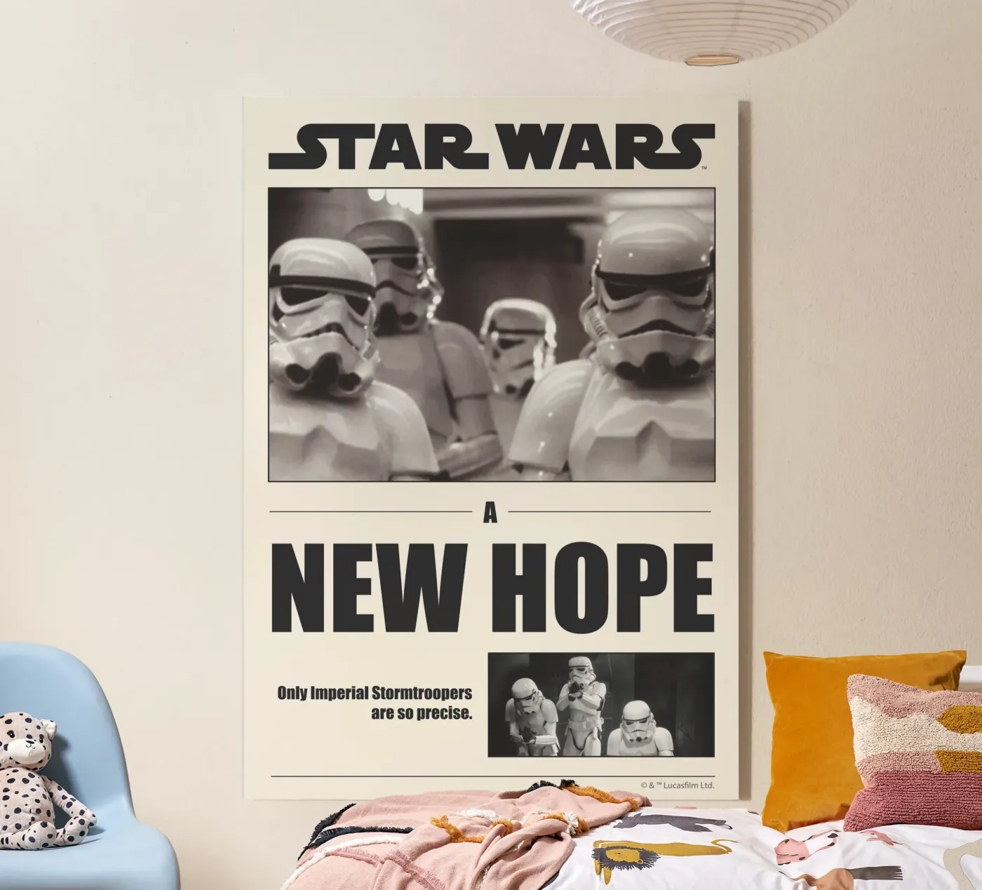 A new hope acryl van Star Wars