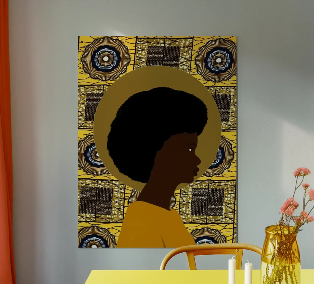 Afro Zahira hahnemühle by Mathudace Créas