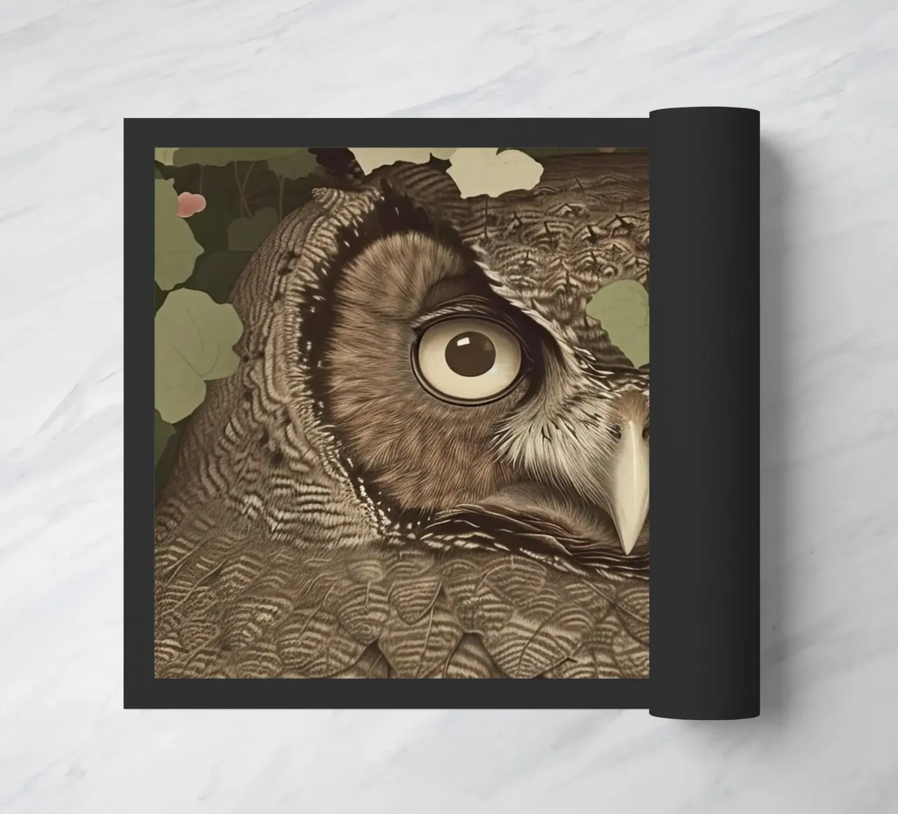 Osservatore silenzioso della foresta zerbino da Rustic Grace Studio 02
