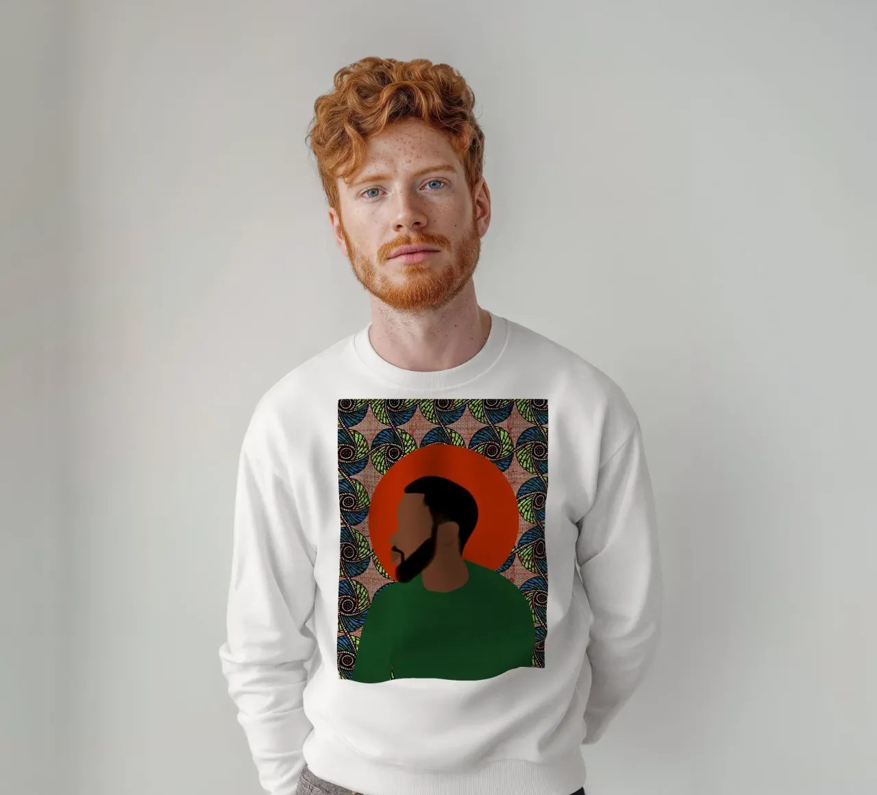 Afro Divine felpa da Mathudace Créas