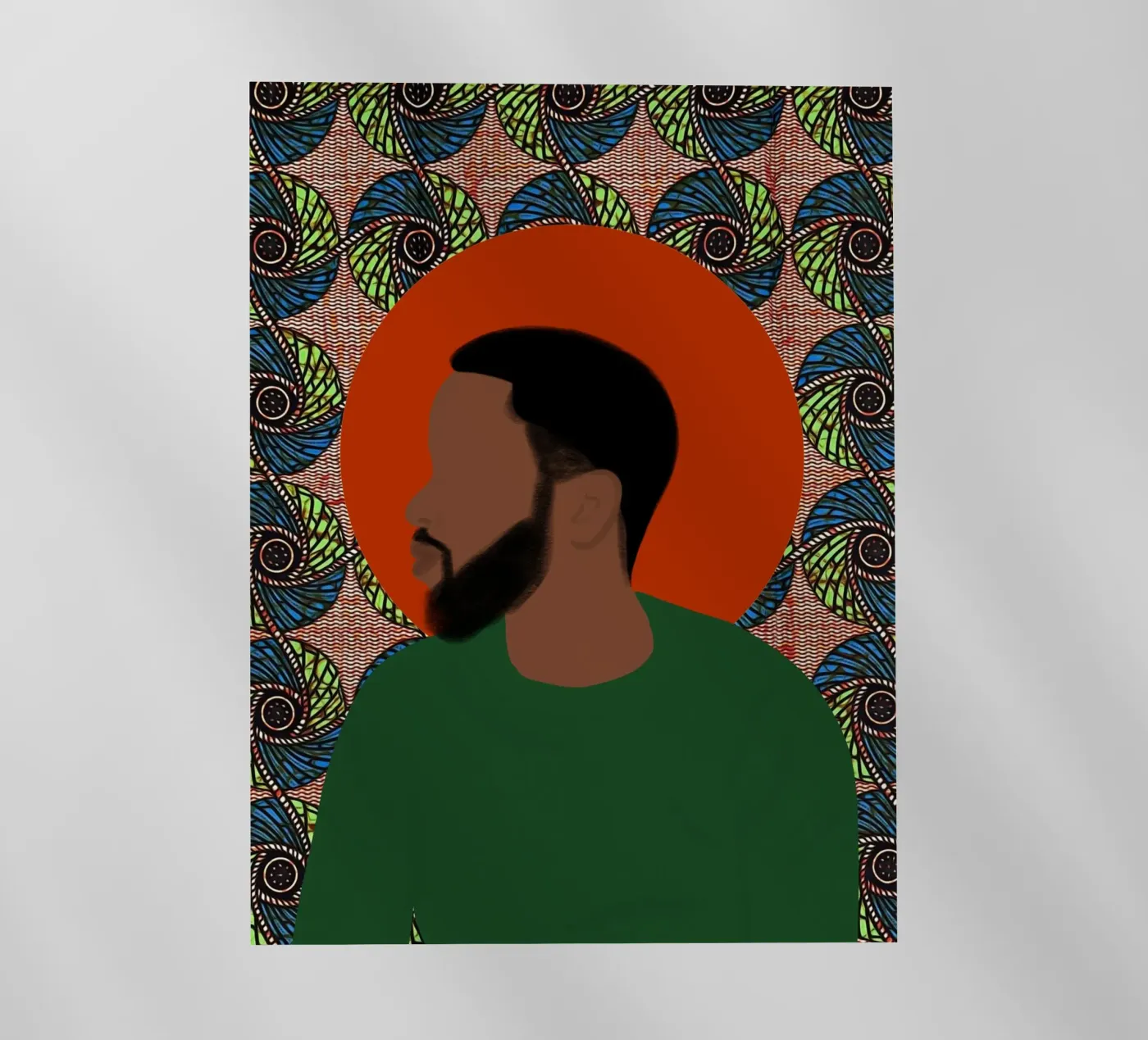 Afro Divine pellicola backlit da Mathudace Créas