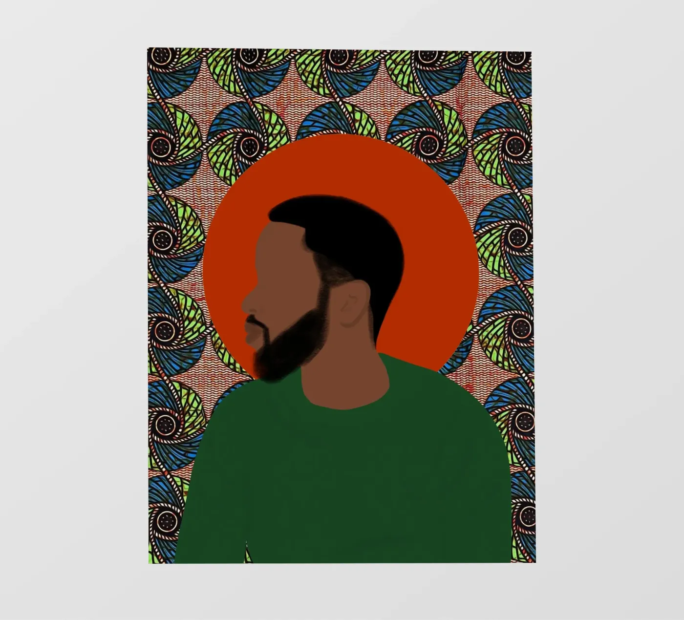 Afro Divine pellicola backlit da Mathudace Créas