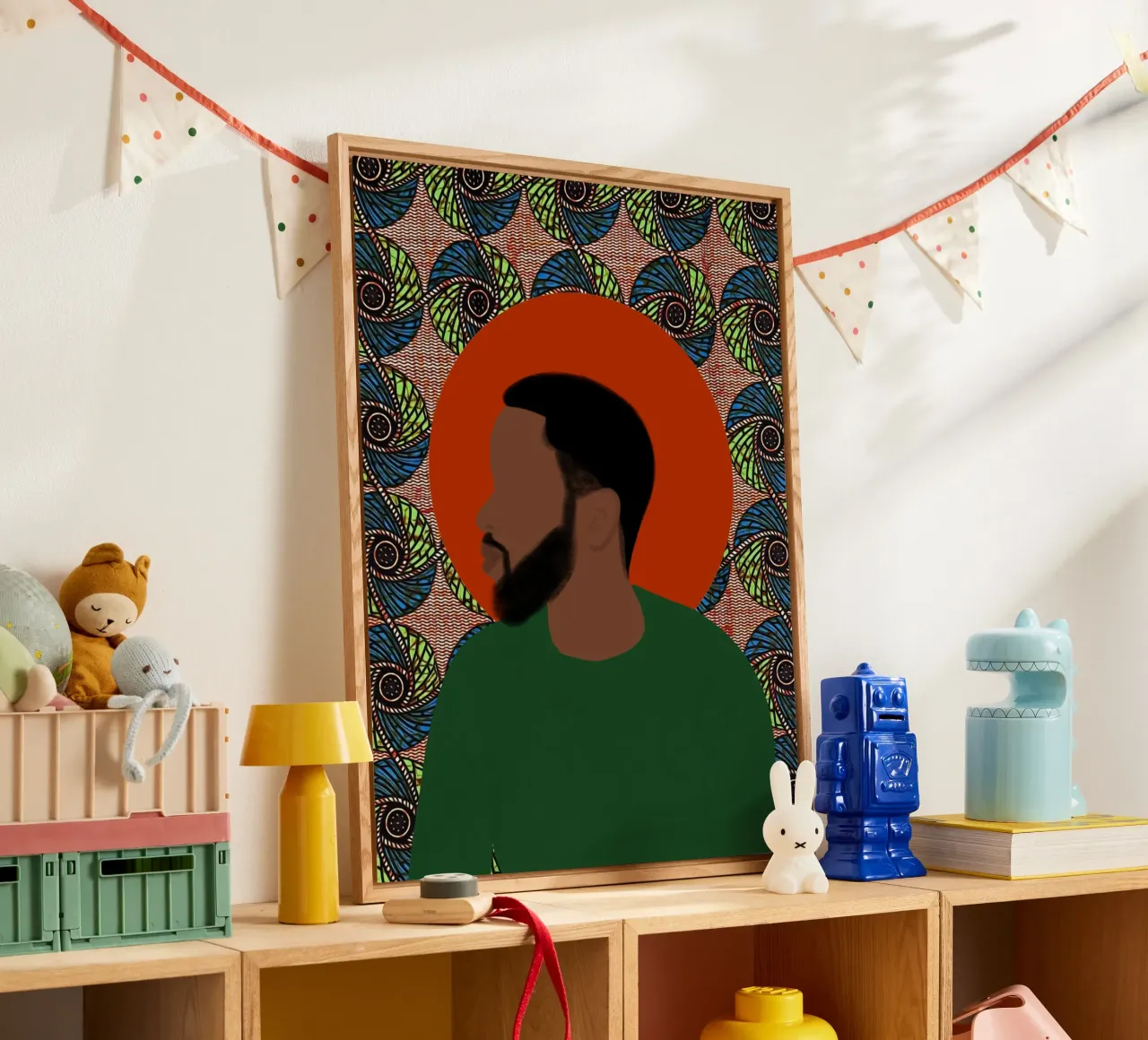 Afro Divine plexiglass da Mathudace Créas