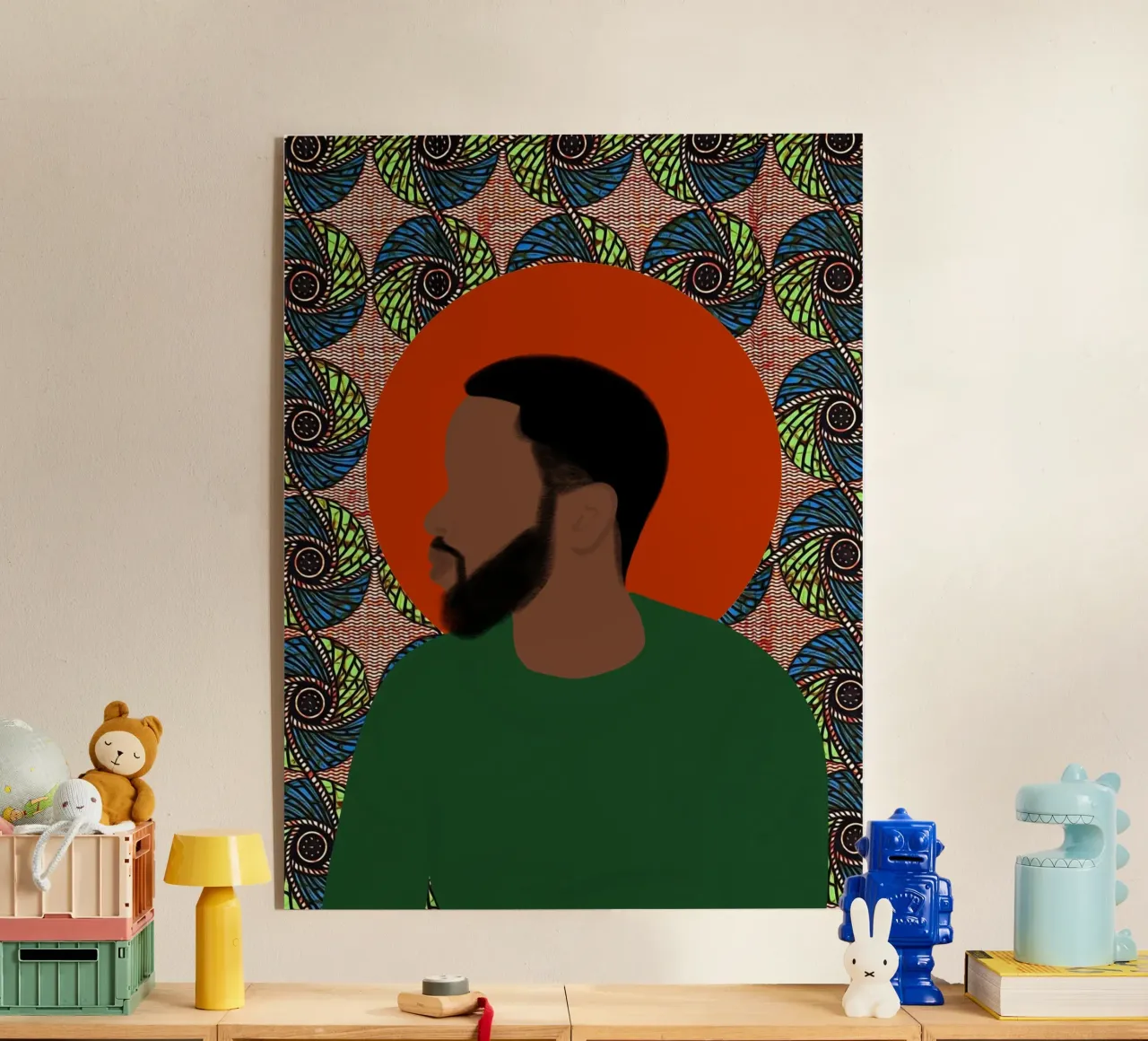 Afro Divine plexiglass da Mathudace Créas