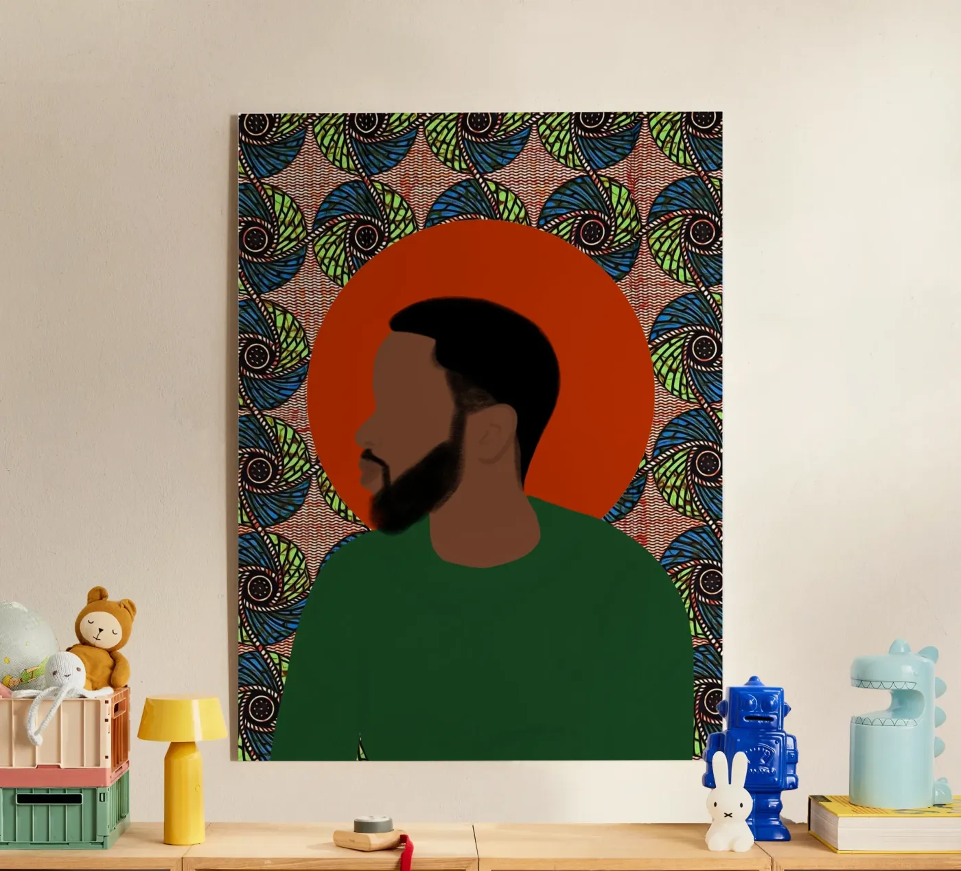 Afro Divine plexiglas de Mathudace Créas