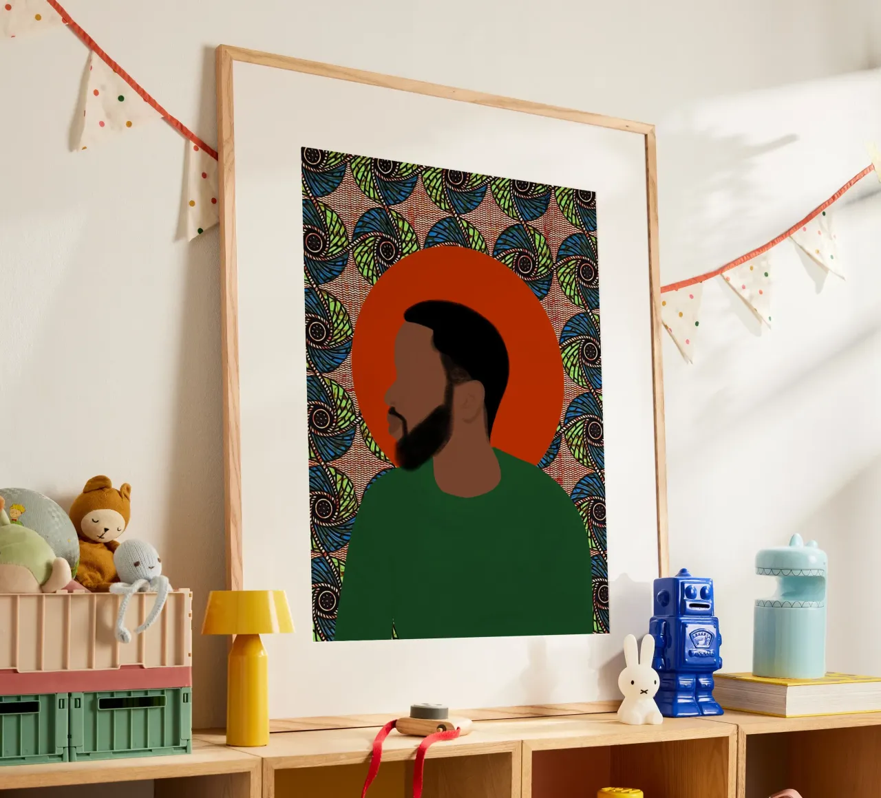 Afro Divine poster da Mathudace Créas