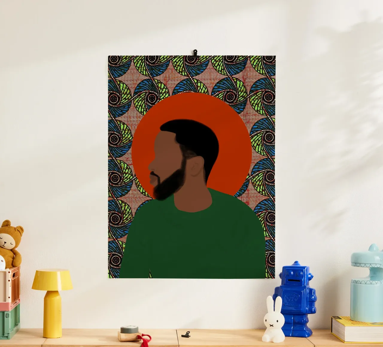 Afro Divine poster da Mathudace Créas