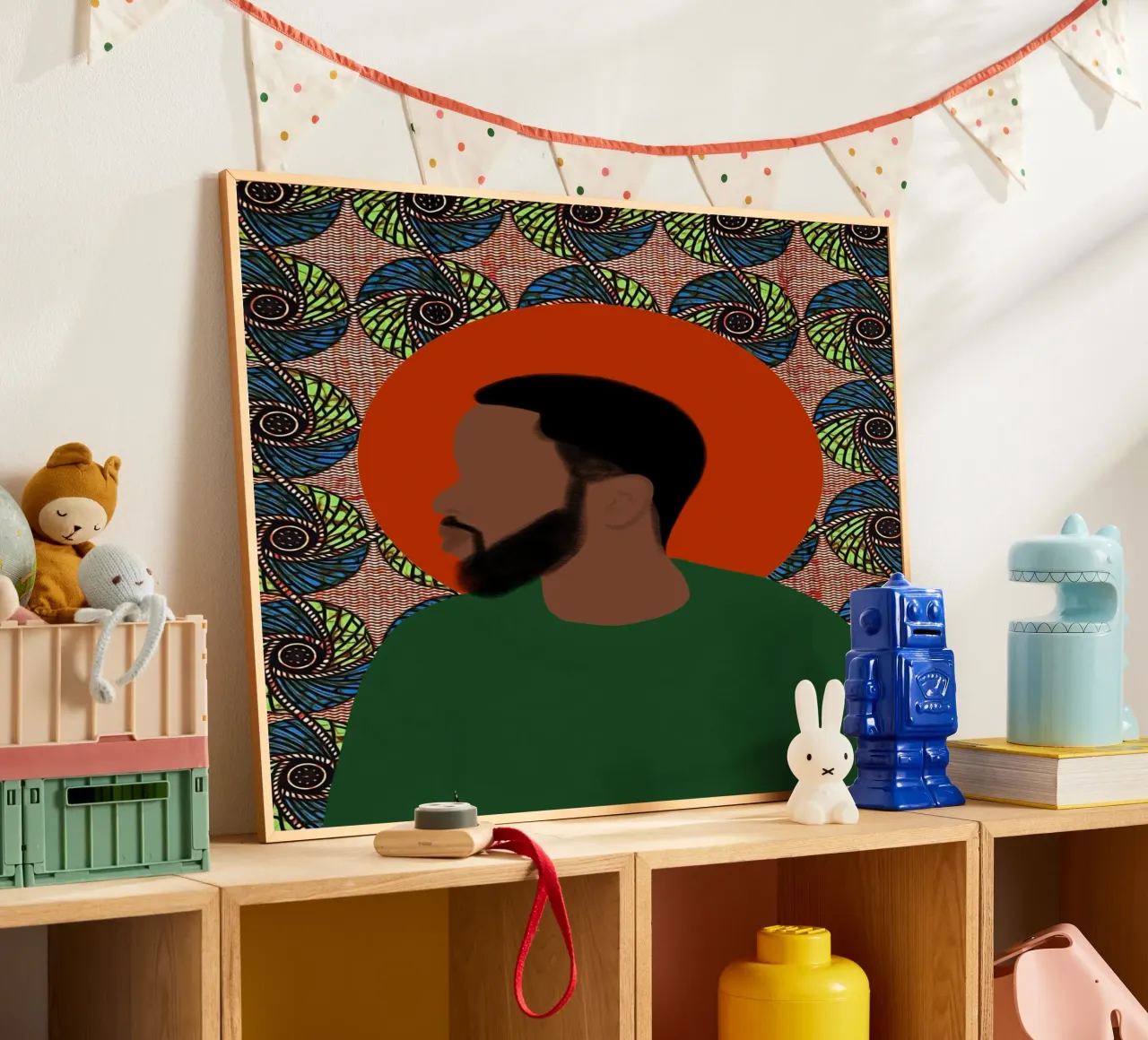 Afro Divine poster da Mathudace Créas