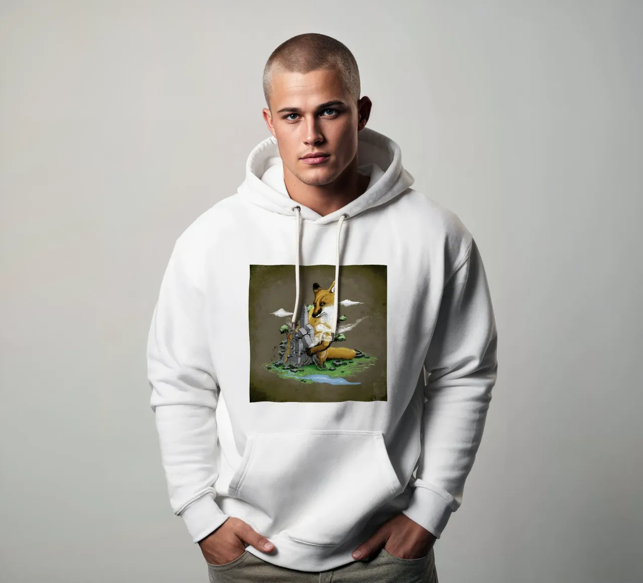 Clean The World II felpa con cappuccio da Robert Richter