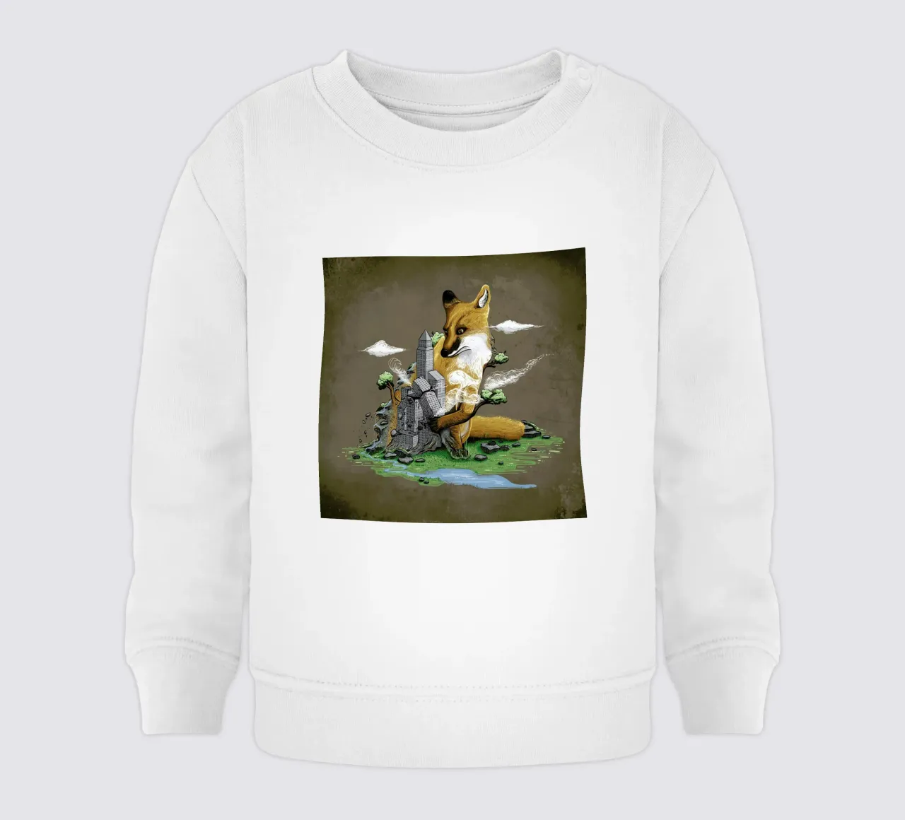 Clean The World II baby sweatshirt by Robert Richter