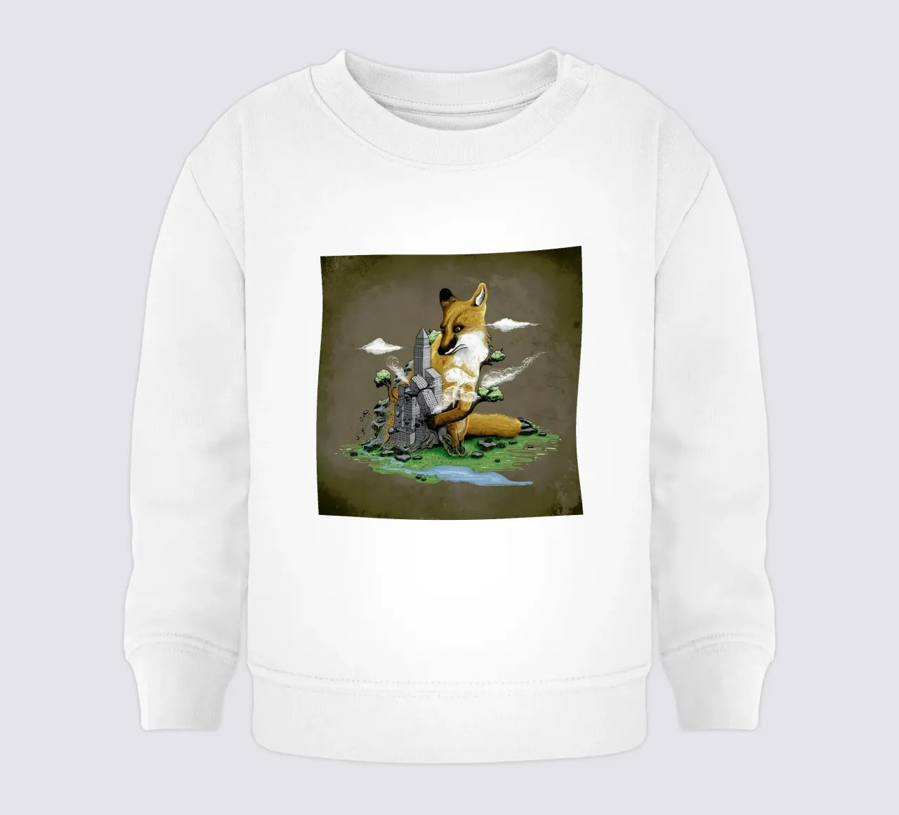 Clean The World II Baby Sweatshirt von Robert Richter