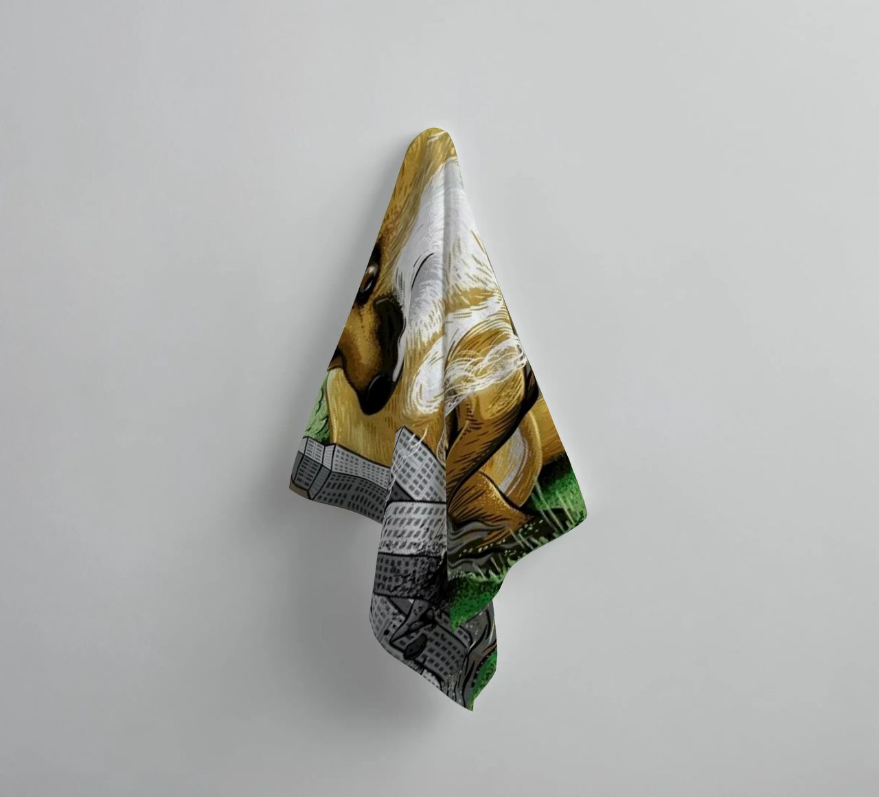 Clean The World II asciugamano da bagno da Robert Richter