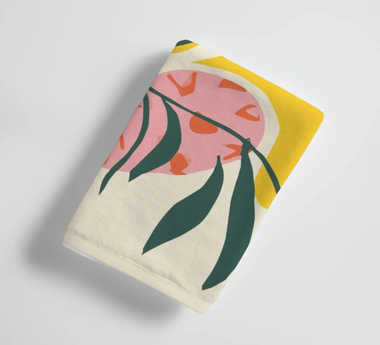 Design floreale colorato - Allegro decoro retrò asciugamano da bagno da Whole©