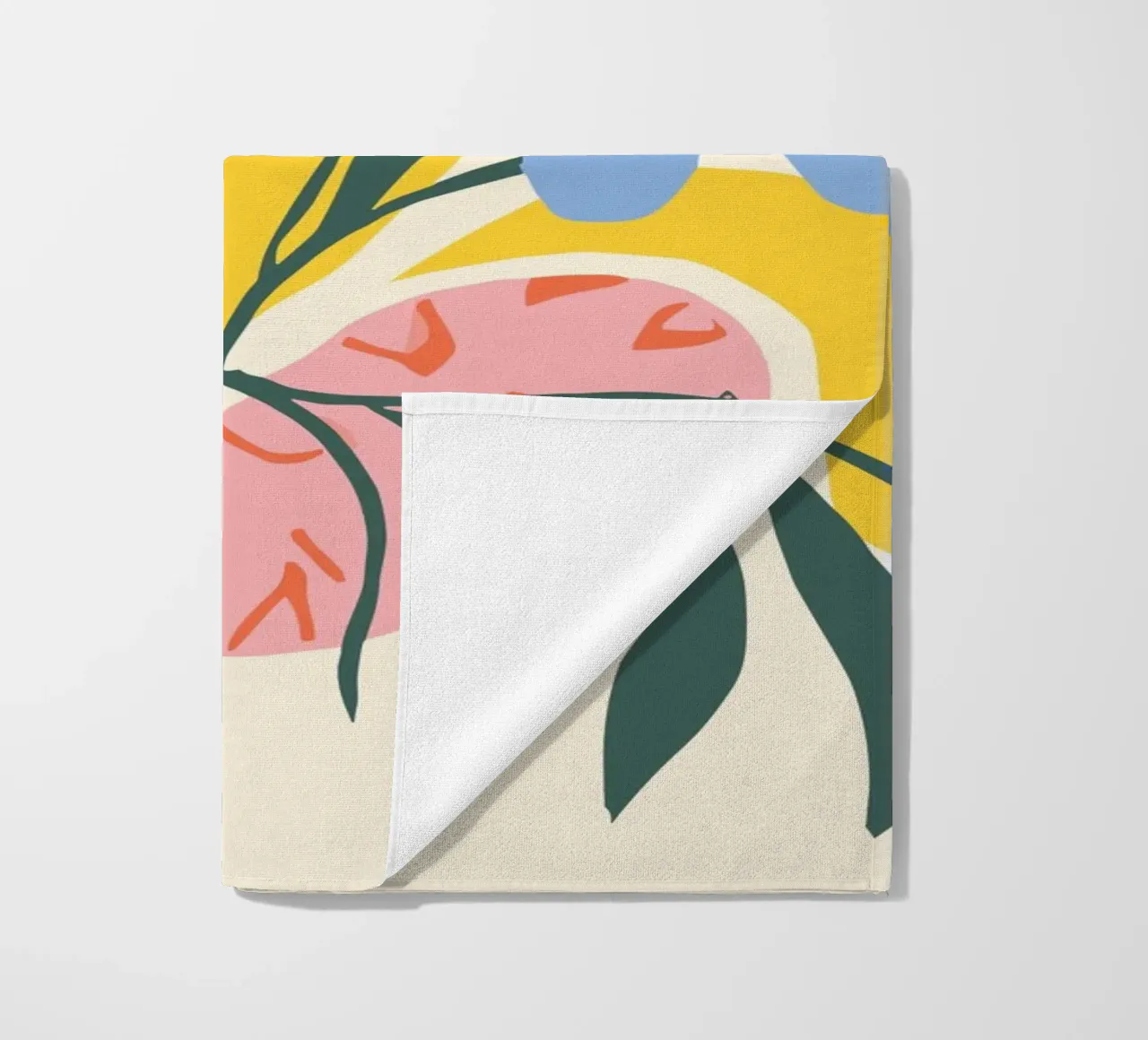 Design floreale colorato - Allegro decoro retrò telo mare da Whole©