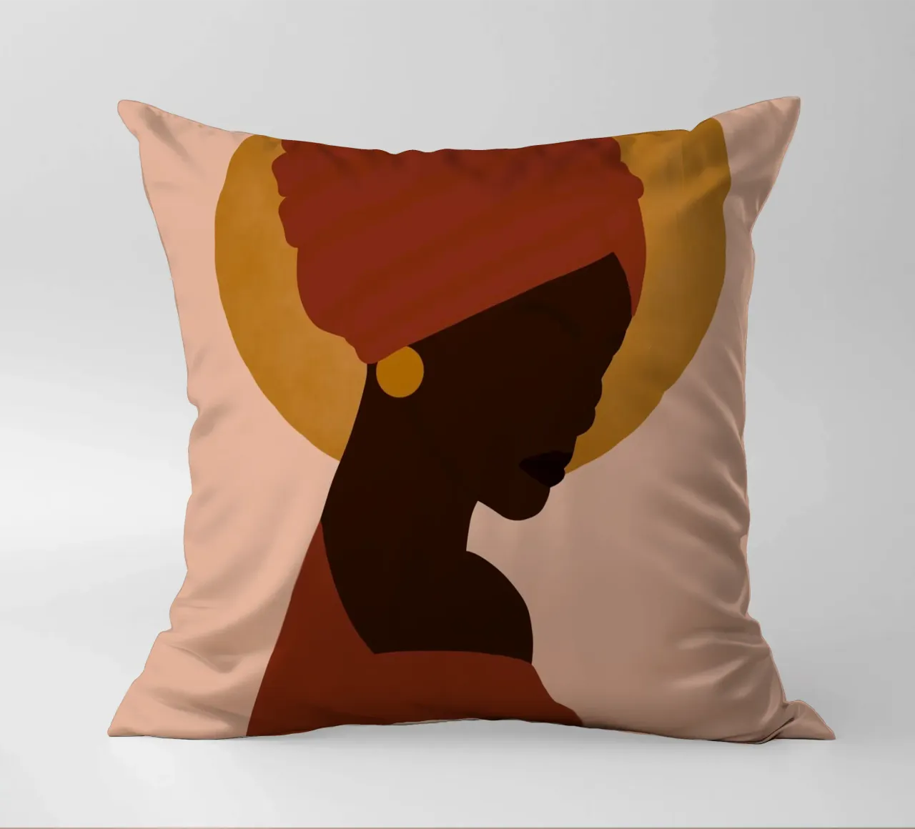 Afro Imana decorative cushion by Mathudace Créas