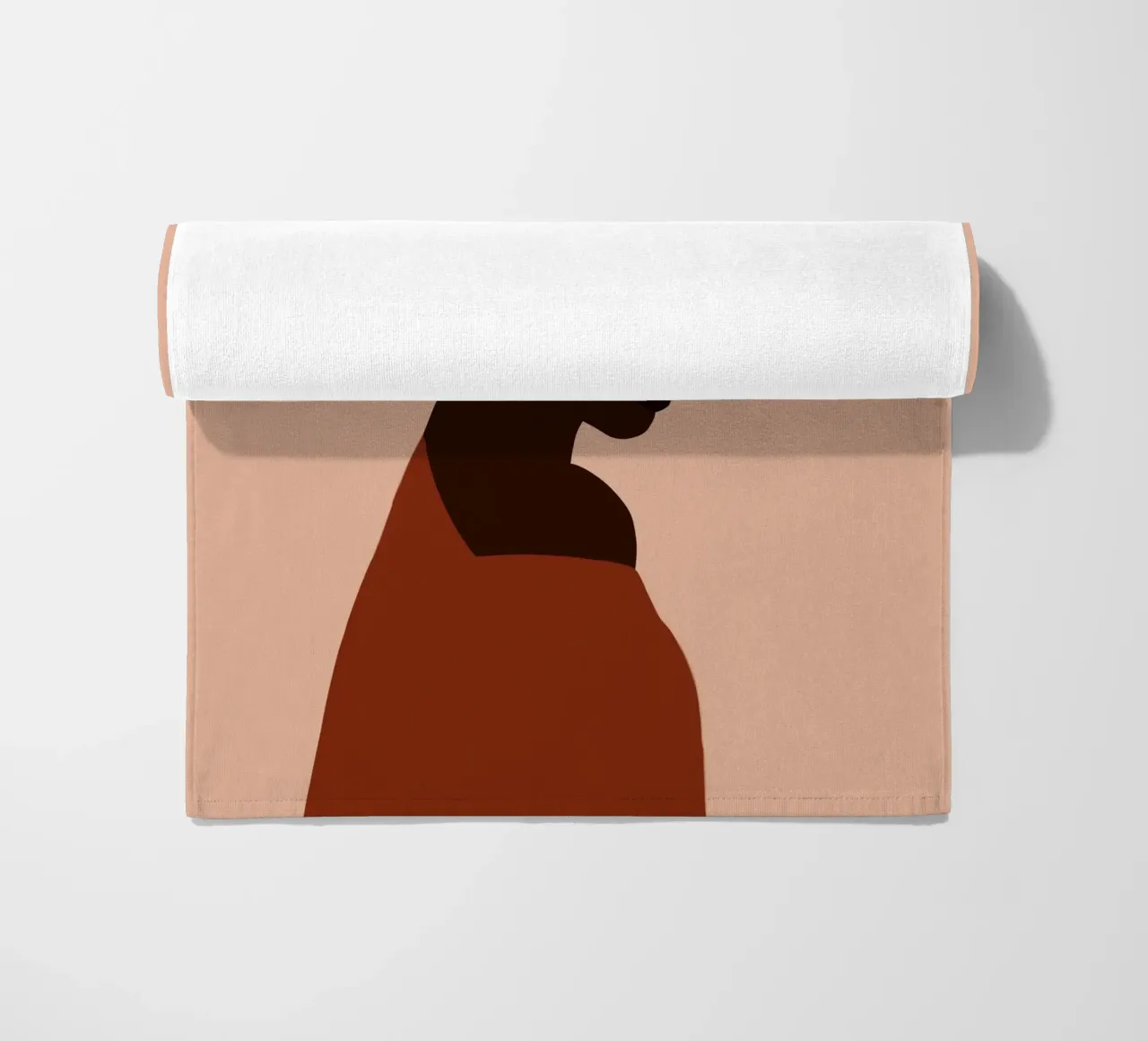 Afro Imana beach towel by Mathudace Créas