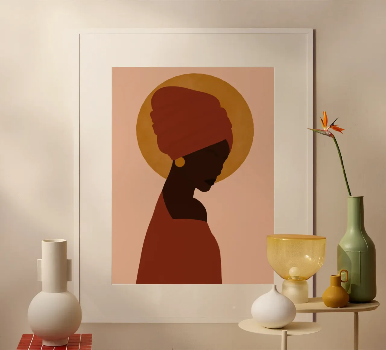 Afro Imana poster da Mathudace Créas