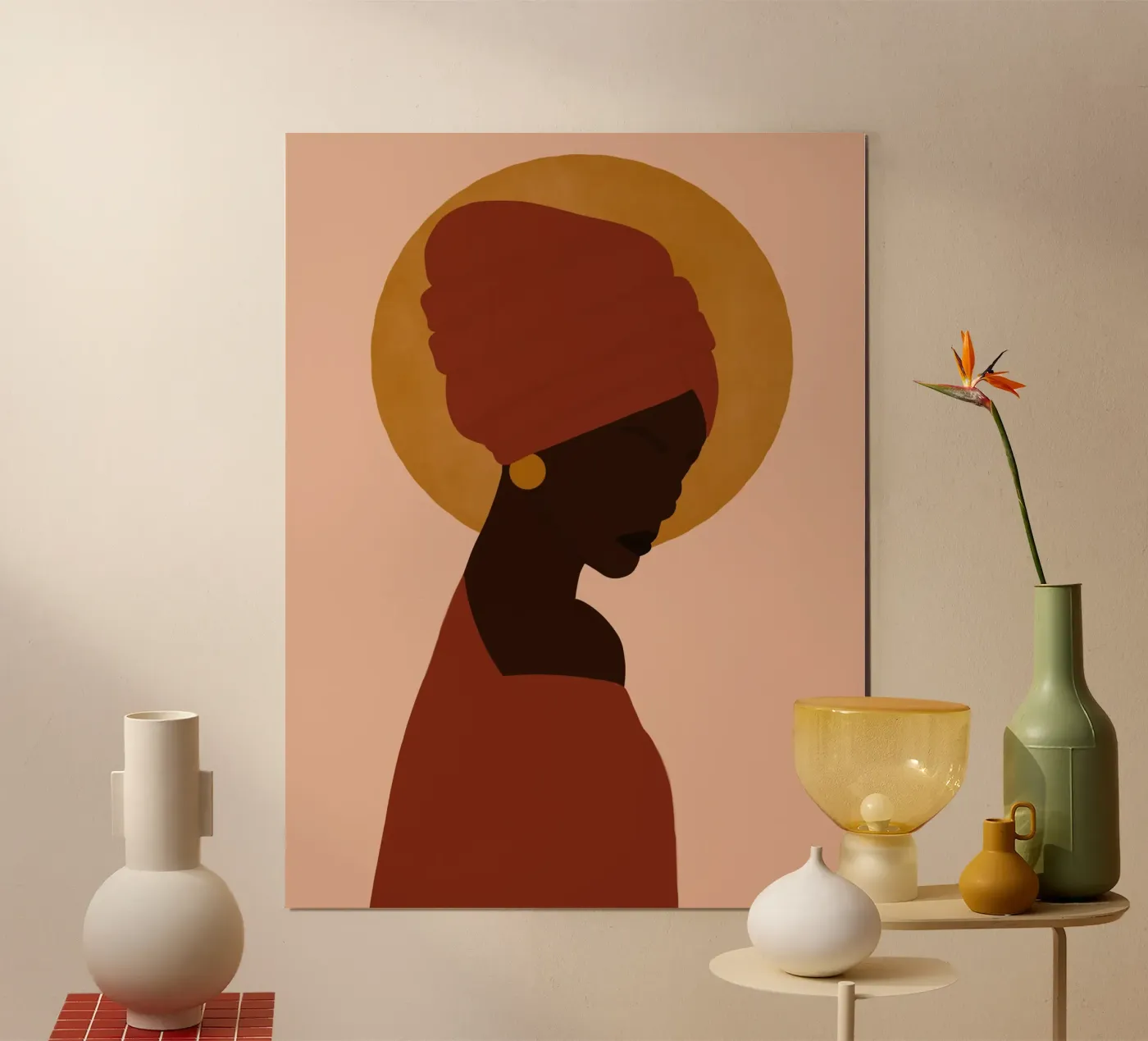 Afro Imana poster da Mathudace Créas