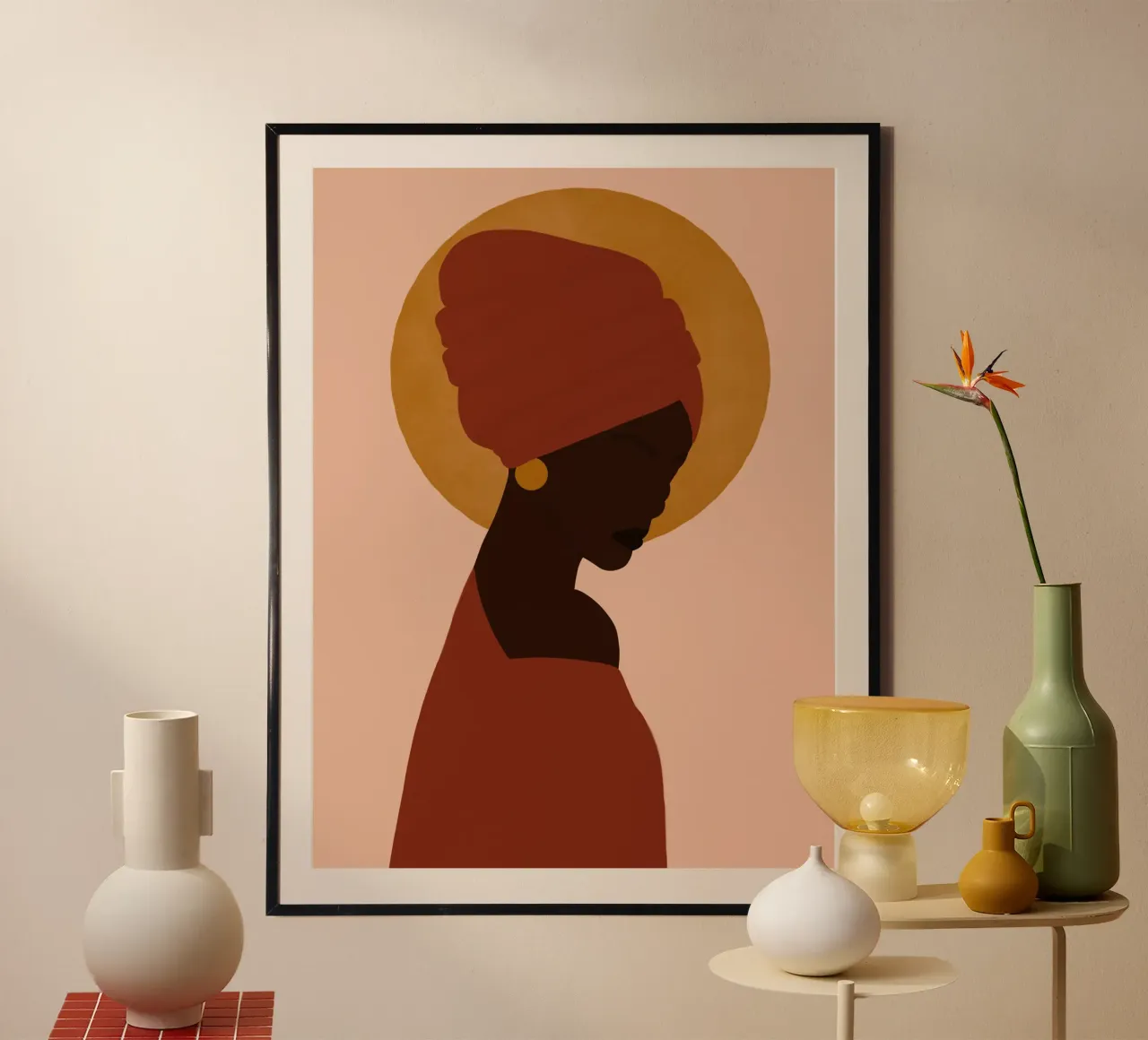 Afro Imana hahnemühle by Mathudace Créas