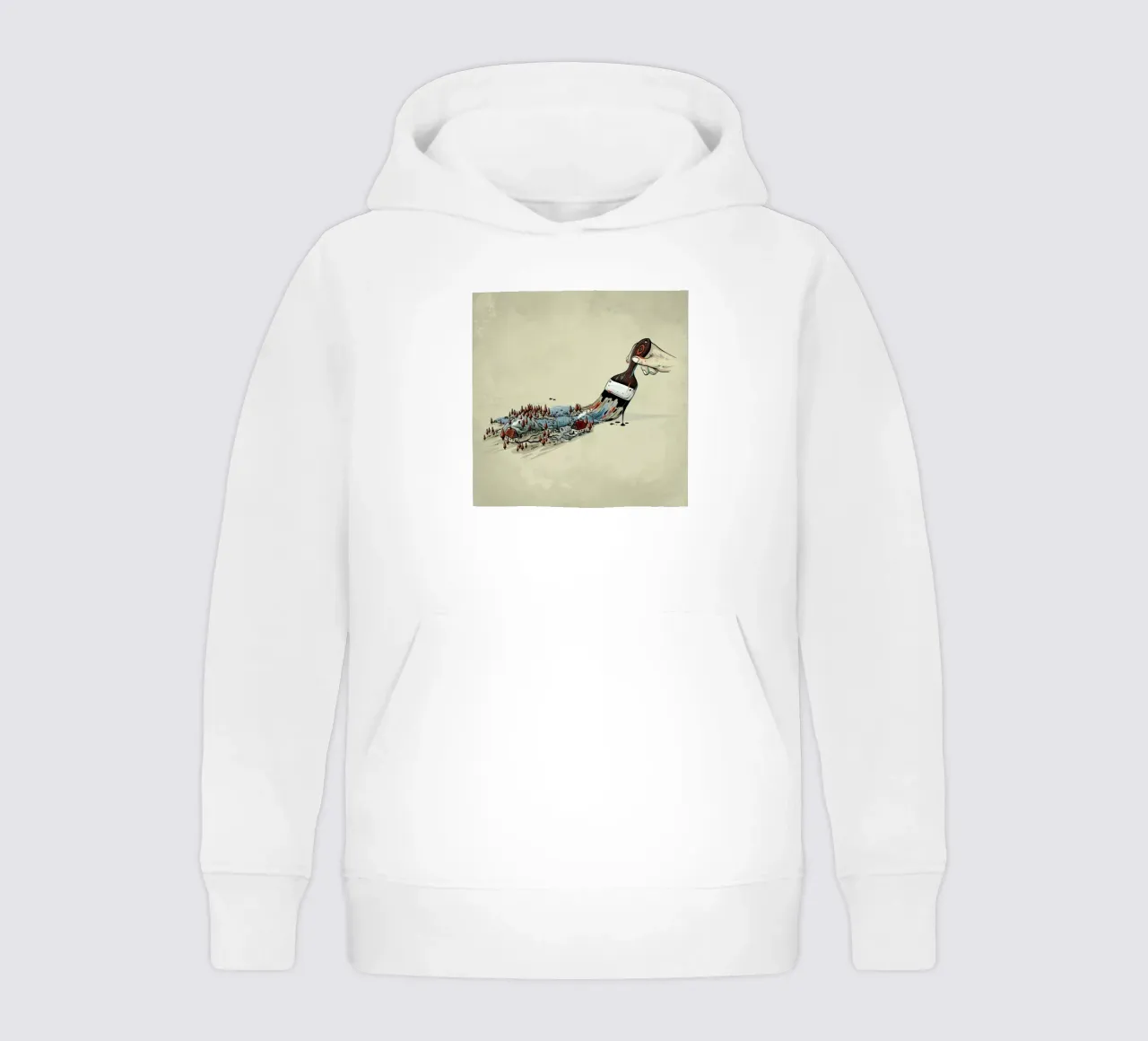 Nature Brush kids hoodie by Robert Richter