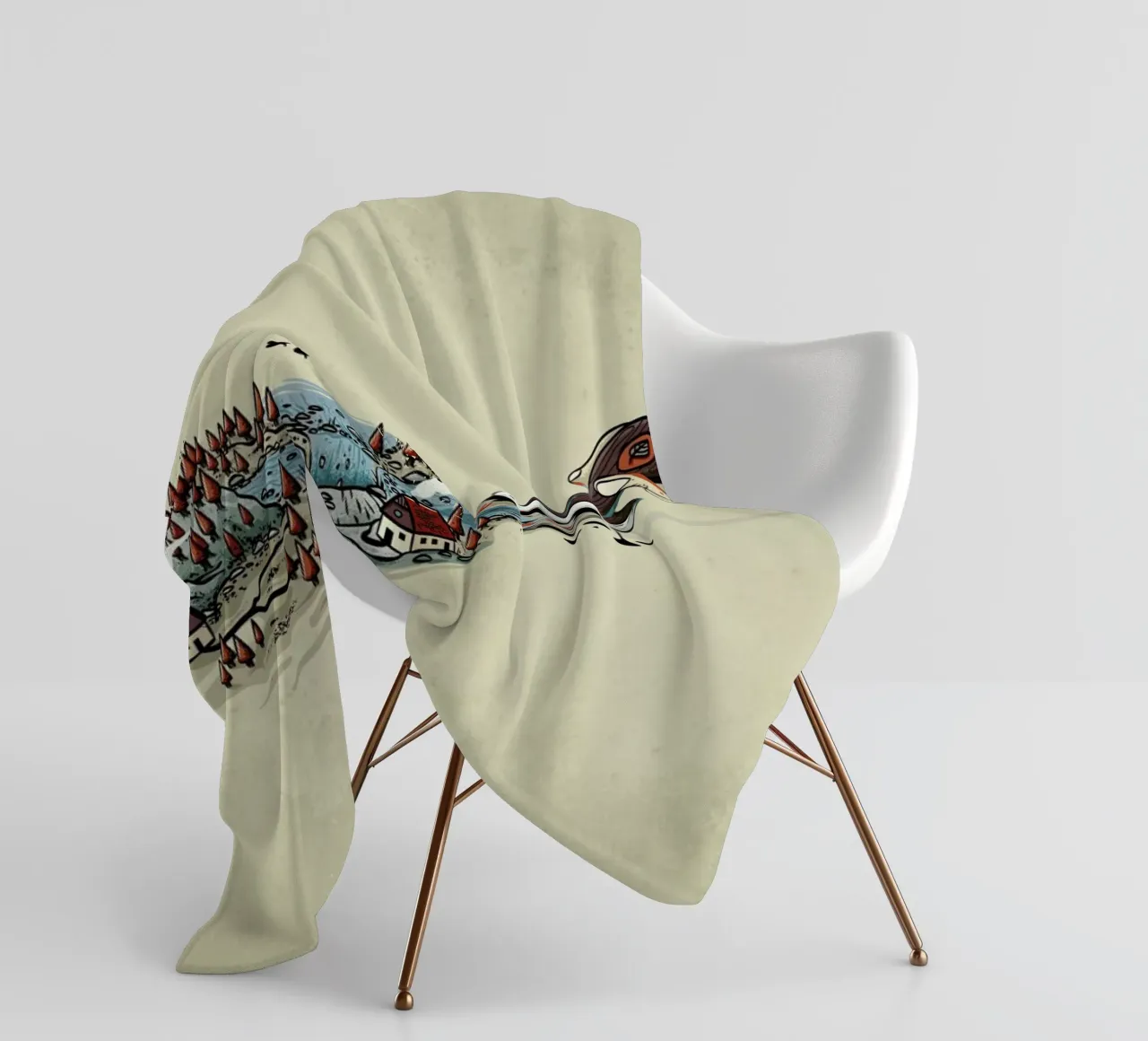 Nature Brush coperta in pile da Robert Richter