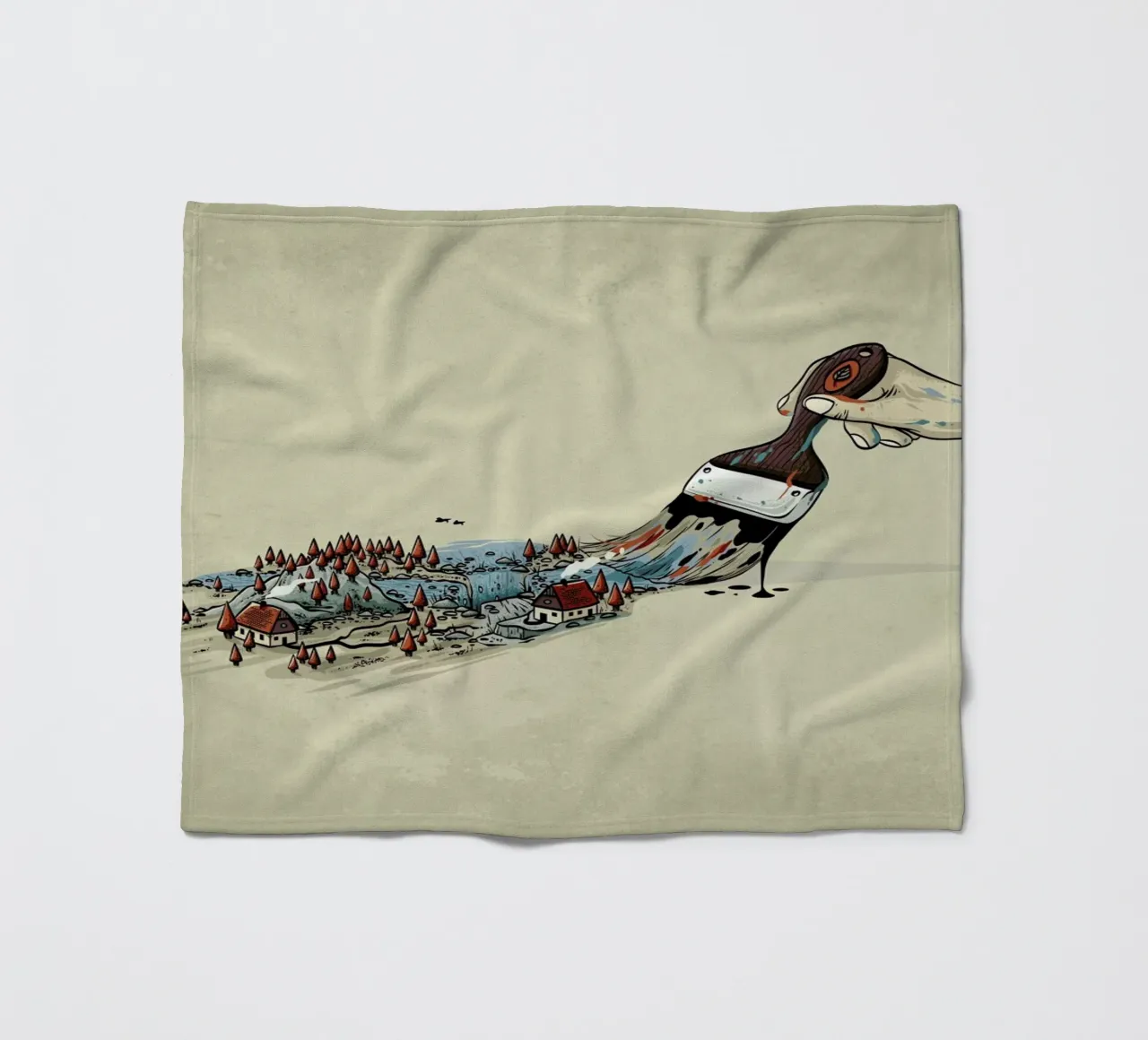 Nature Brush coperta in pile da Robert Richter