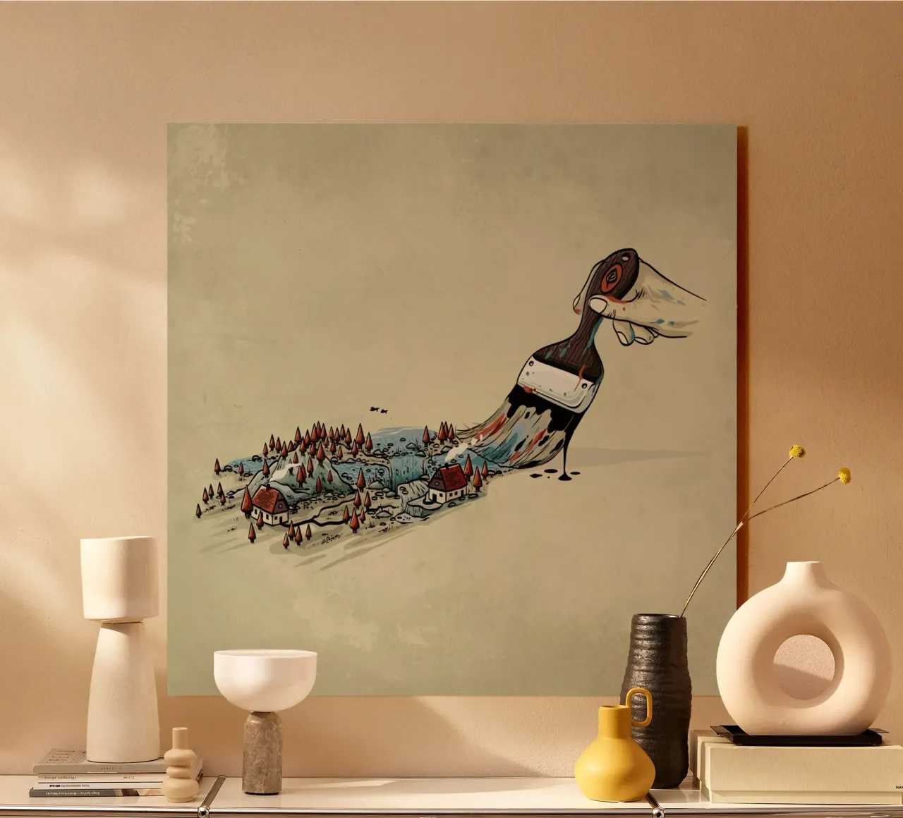 Nature Brush plexiglass da Robert Richter