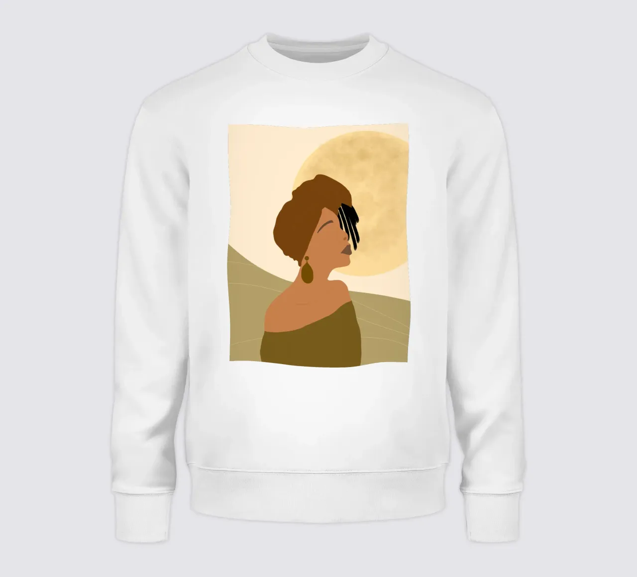 Afro Sipho sweatshirt by Mathudace Créas