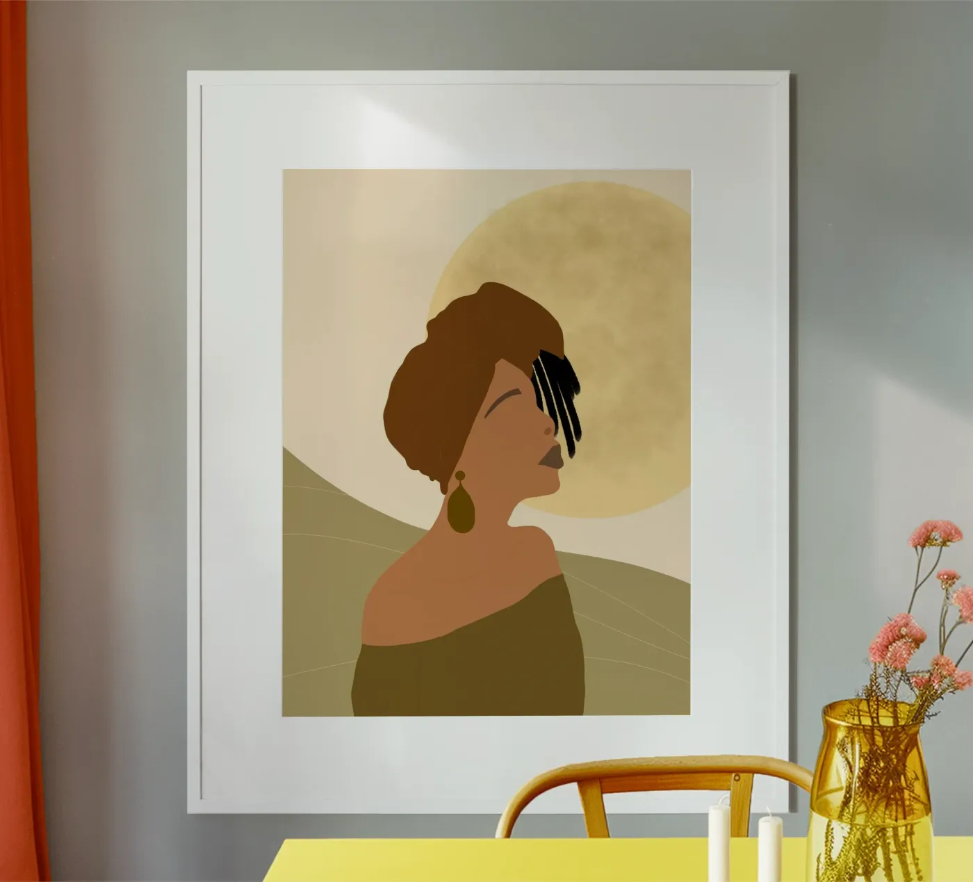 Afro Sipho poster da Mathudace Créas