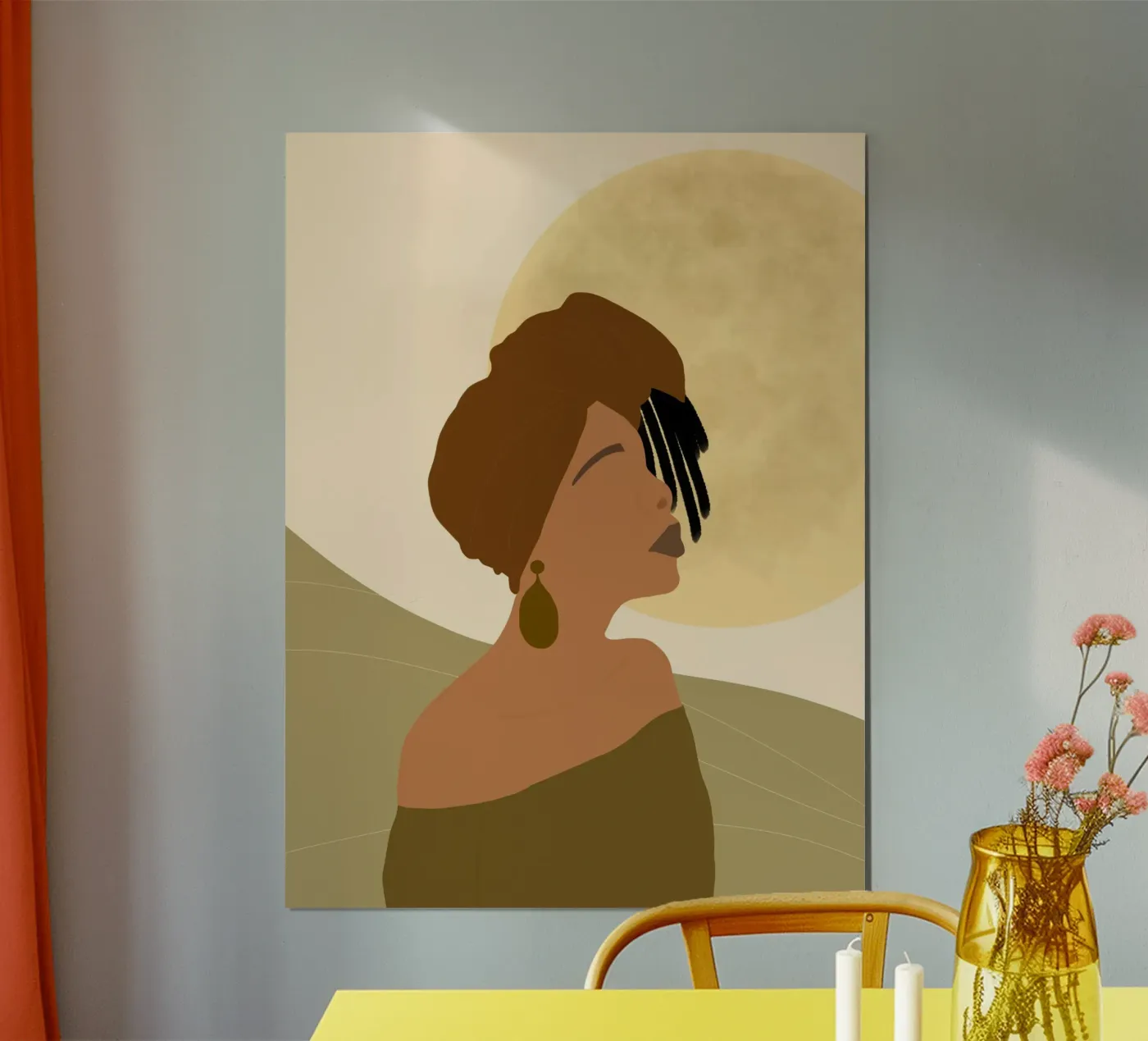 Afro Sipho poster da Mathudace Créas