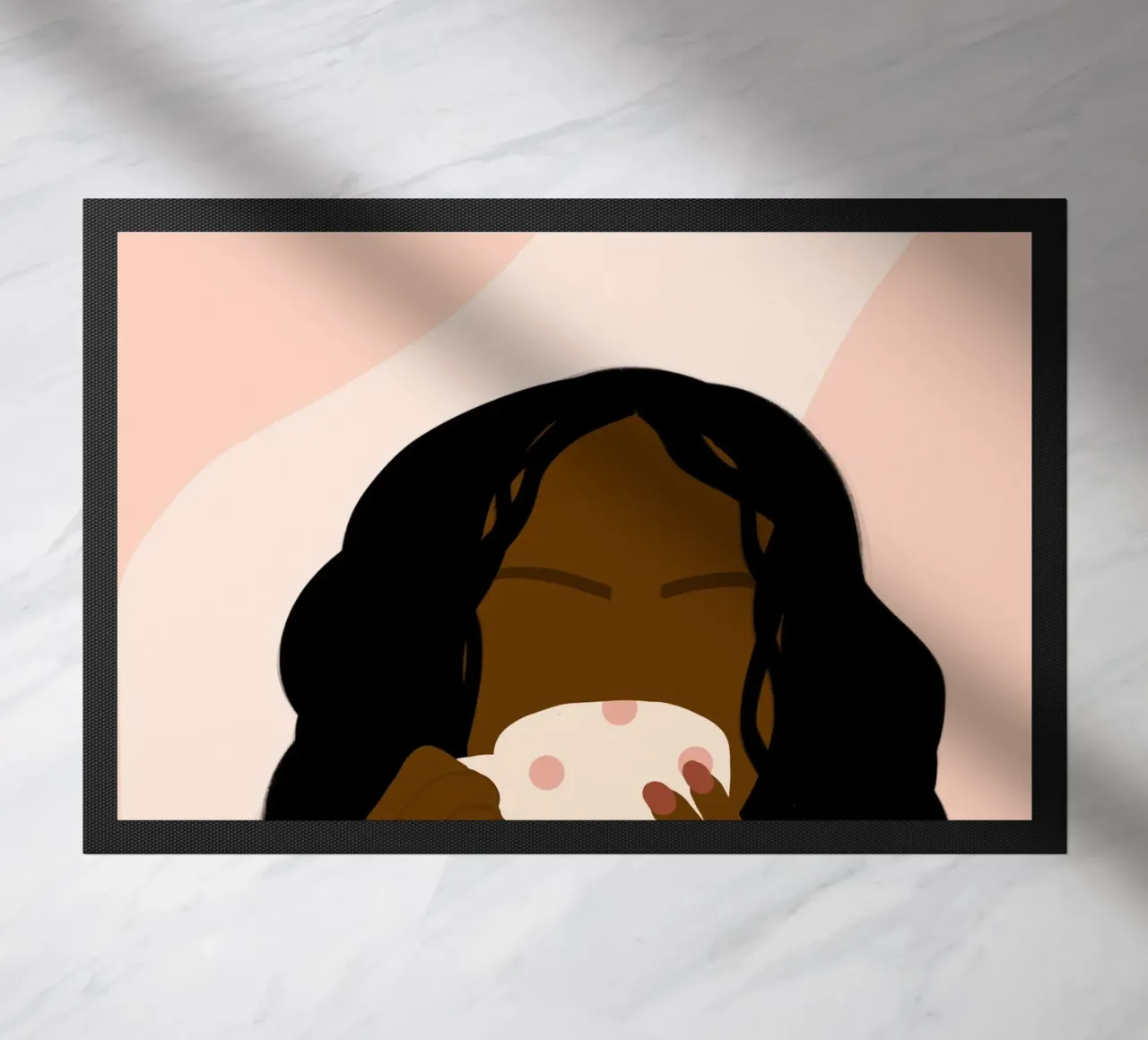 Afro Coffee zerbino da Mathudace Créas