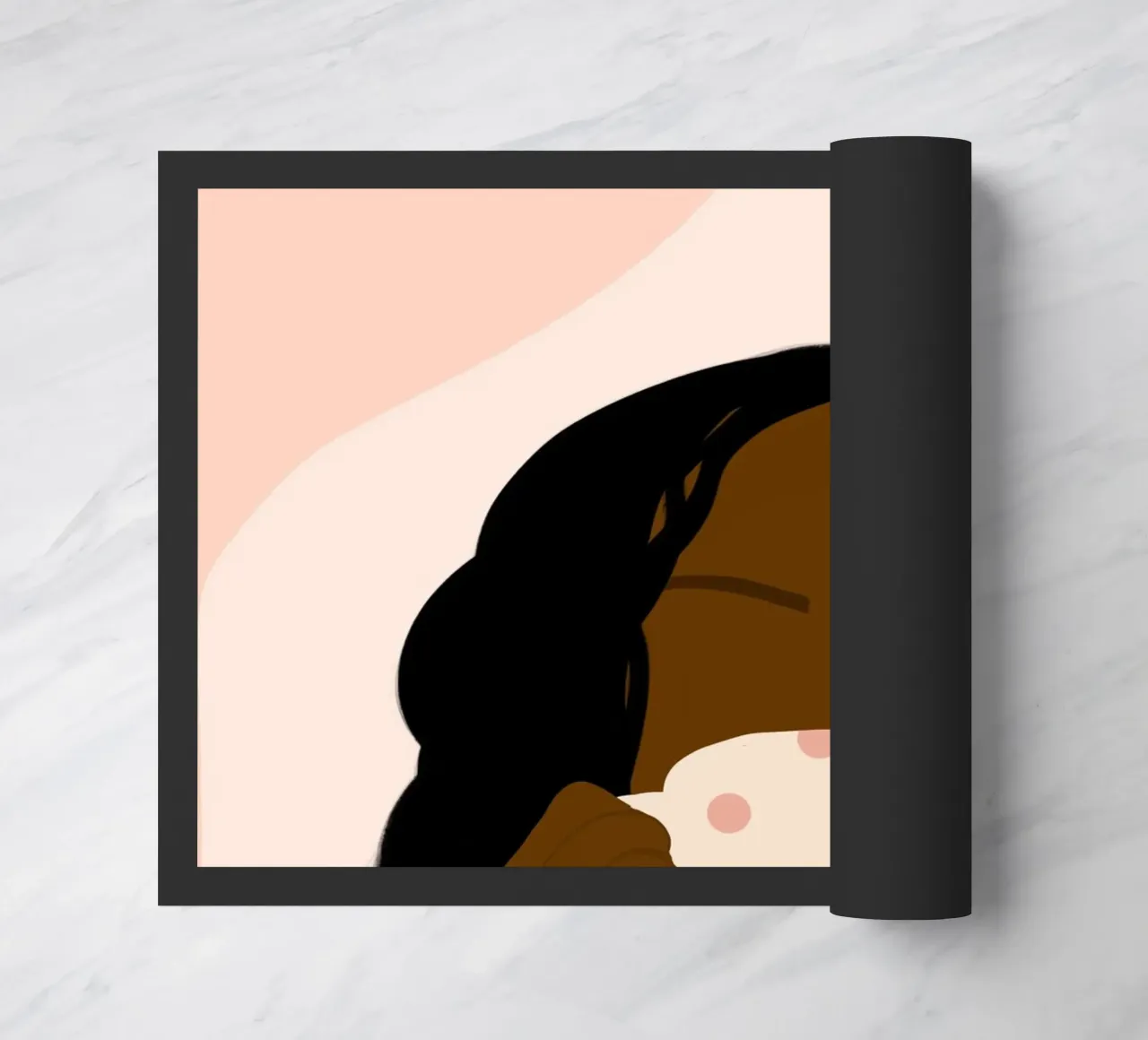 Afro Coffee zerbino da Mathudace Créas