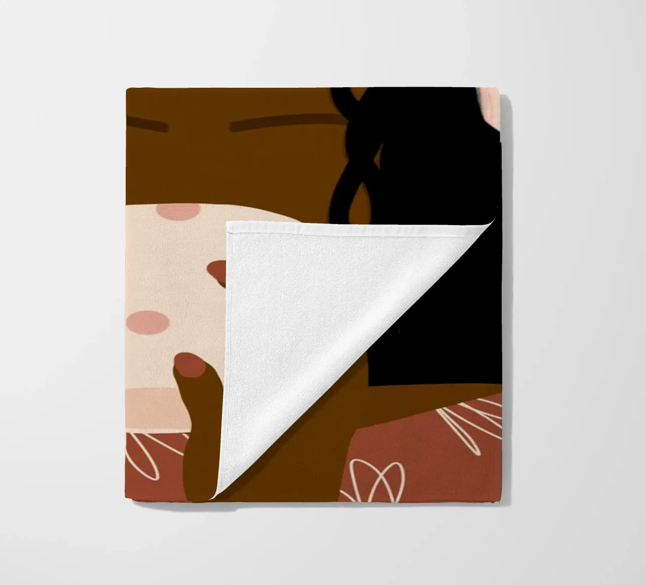 Afro Coffee telo mare da Mathudace Créas