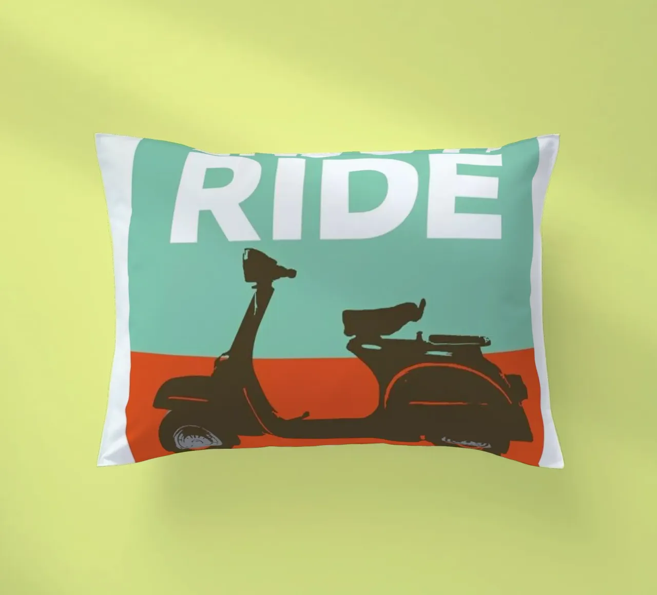 Enjoy the ride - Vespa cuscino da Visual Philosophy