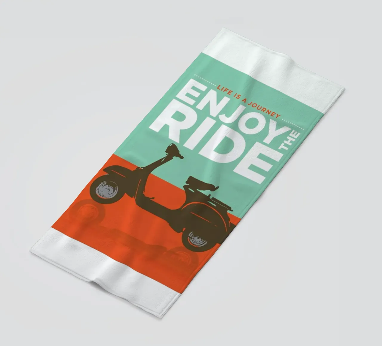 Enjoy the ride - Vespa telo mare da Visual Philosophy