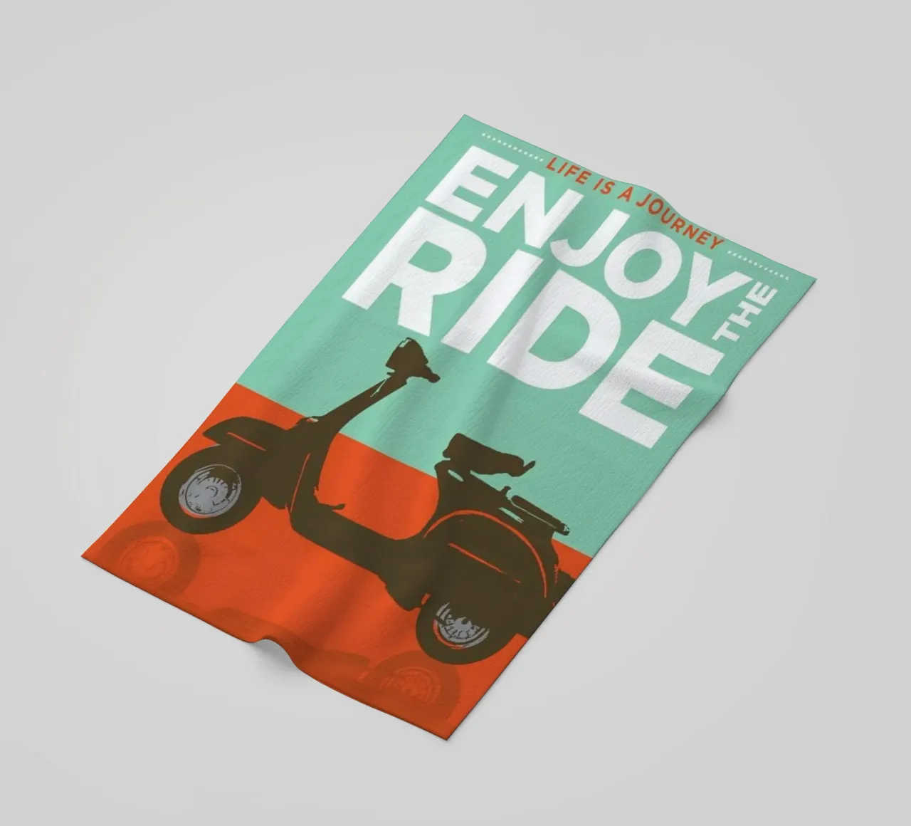 Enjoy the ride - Vespa telo mare da Visual Philosophy