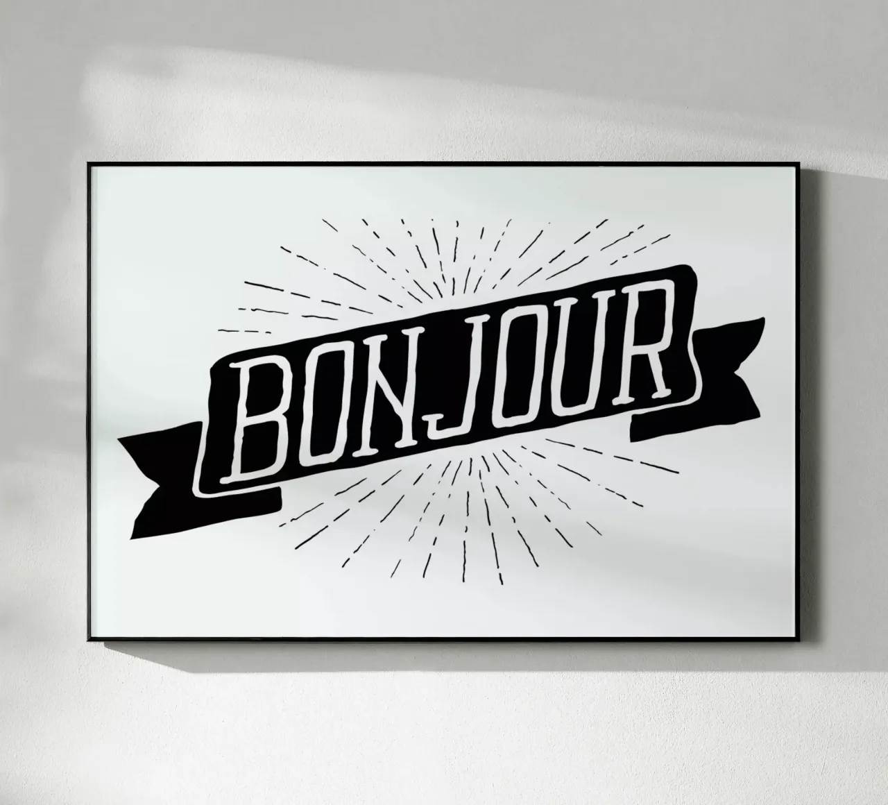 Bonjour plexiglass da JONATTEND