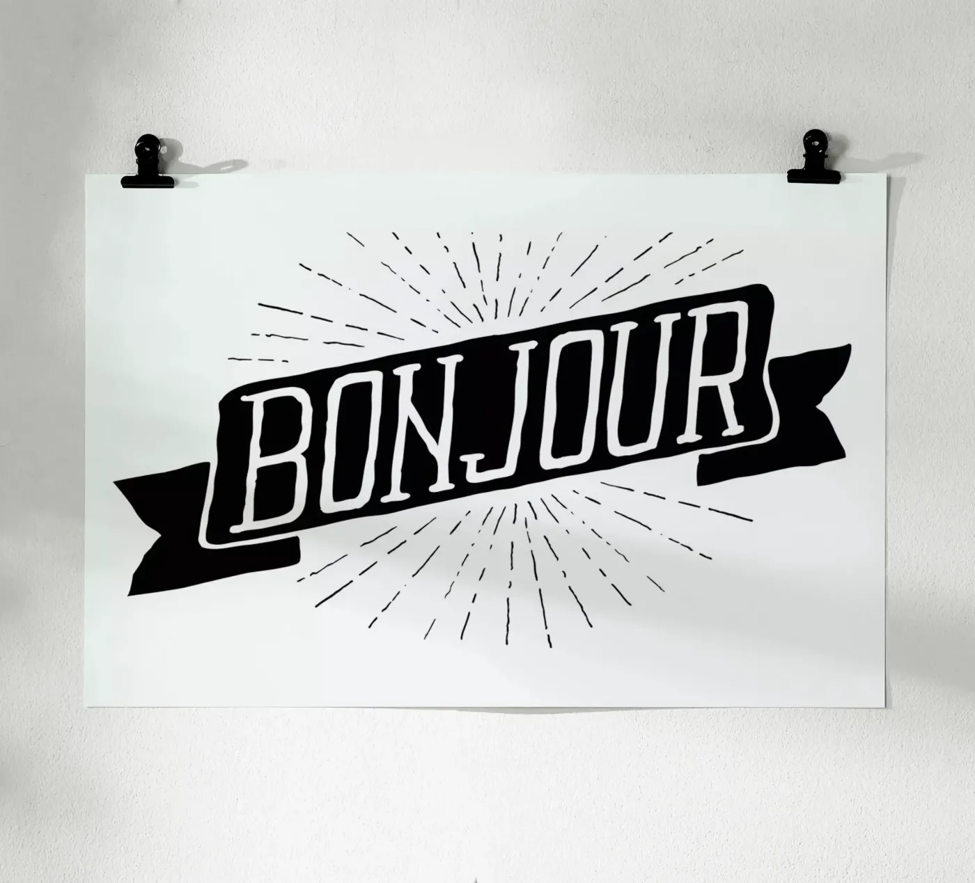 Bonjour poster da JONATTEND