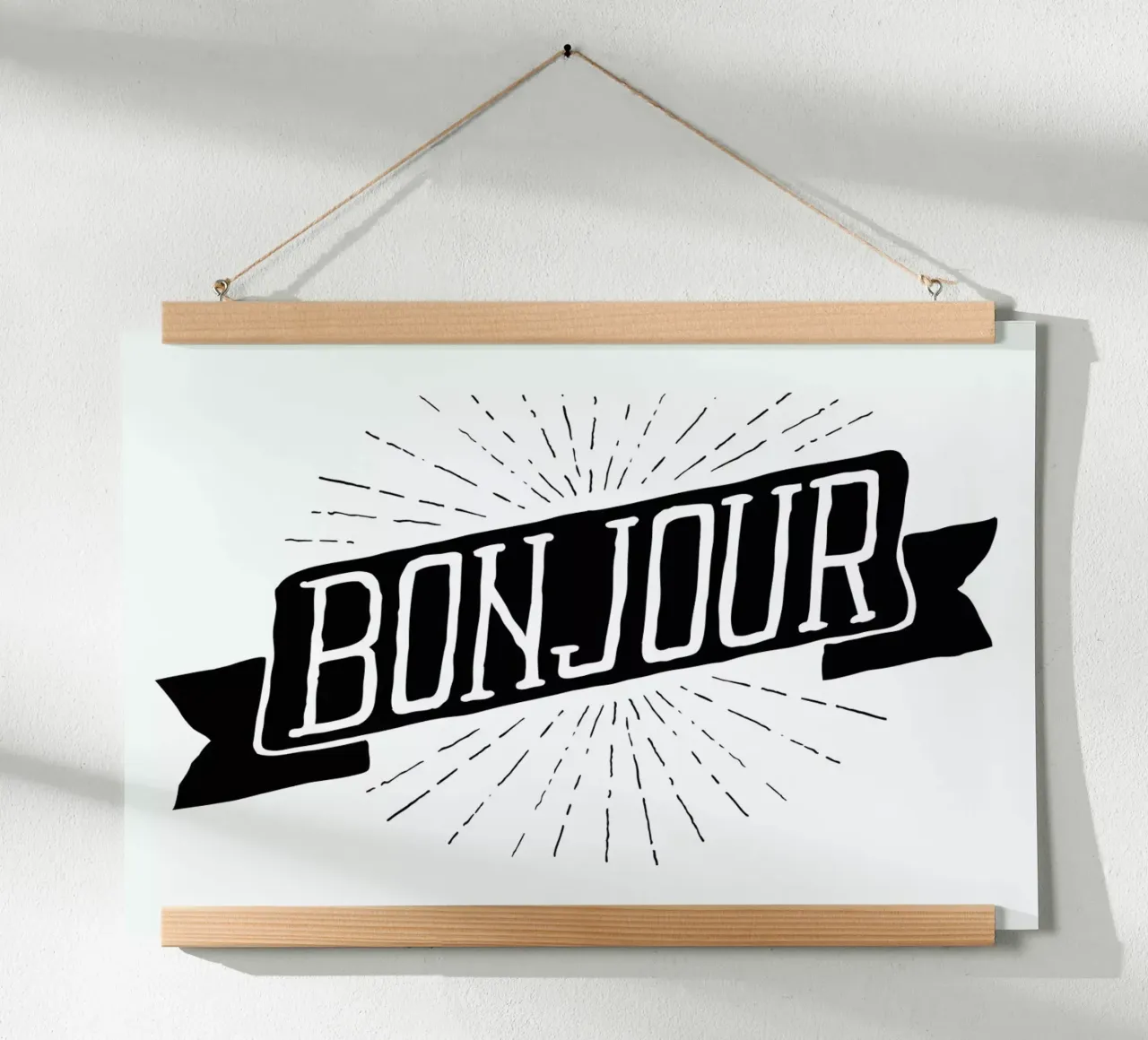 Bonjour poster da JONATTEND