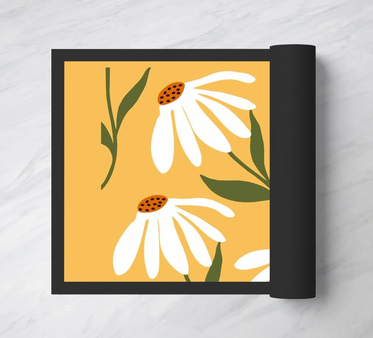 Daisy Art - Design botanico retrò zerbino da Whole©